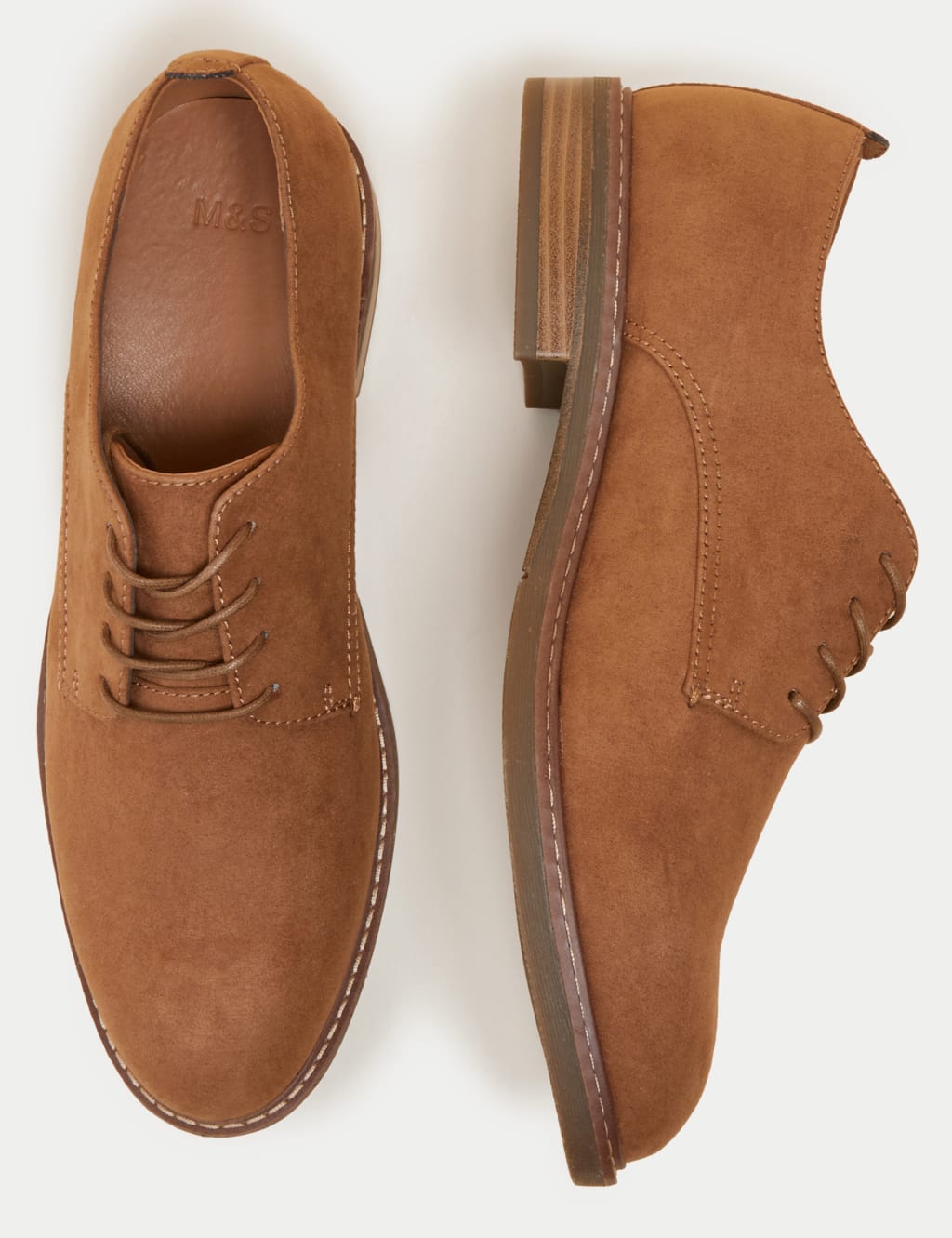 Suedette Derby Shoes 3 of 5