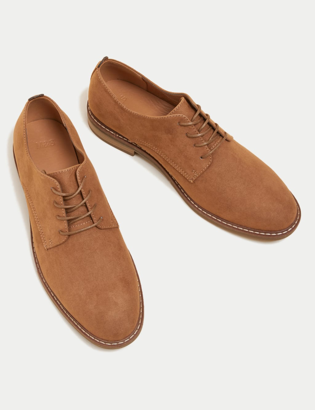 Suedette Derby Shoes 4 of 5