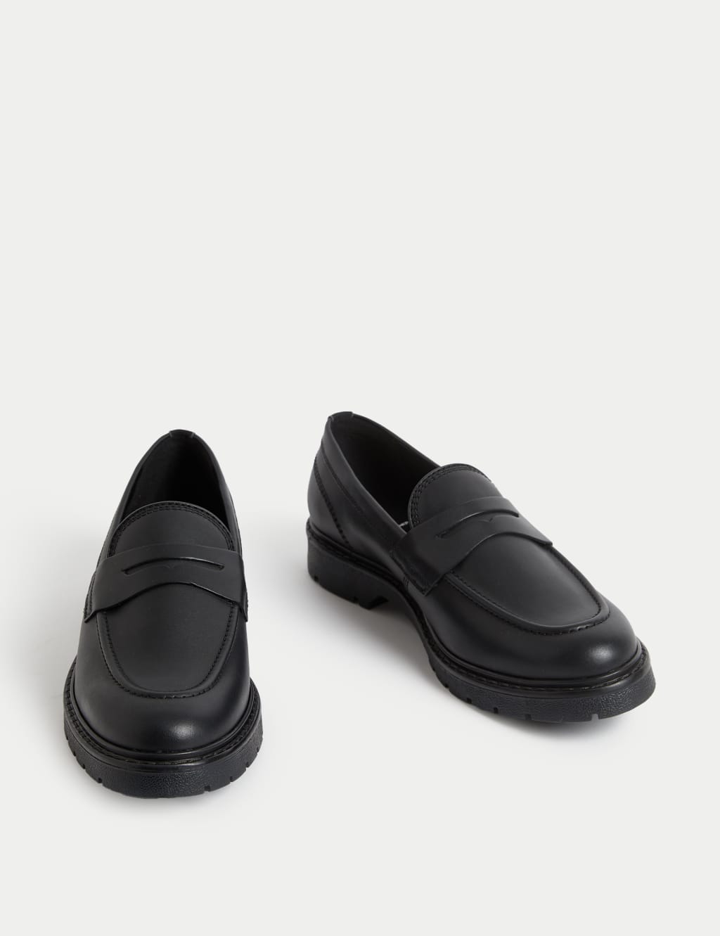 Leather Slip On Loafers 2 of 4