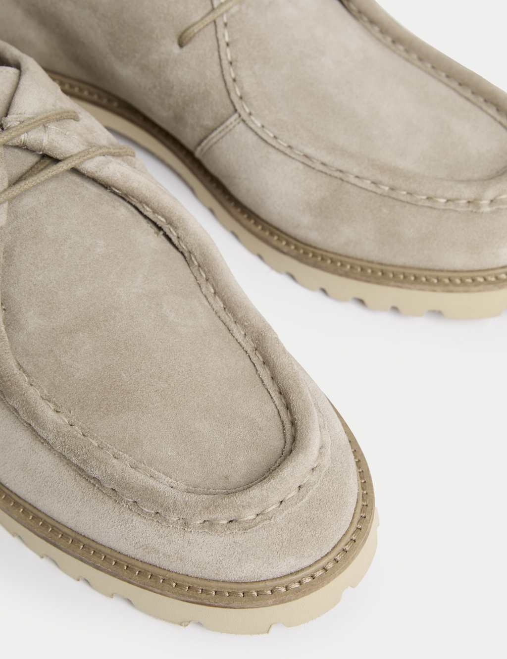 Suede Cleated Loafers 3 of 4