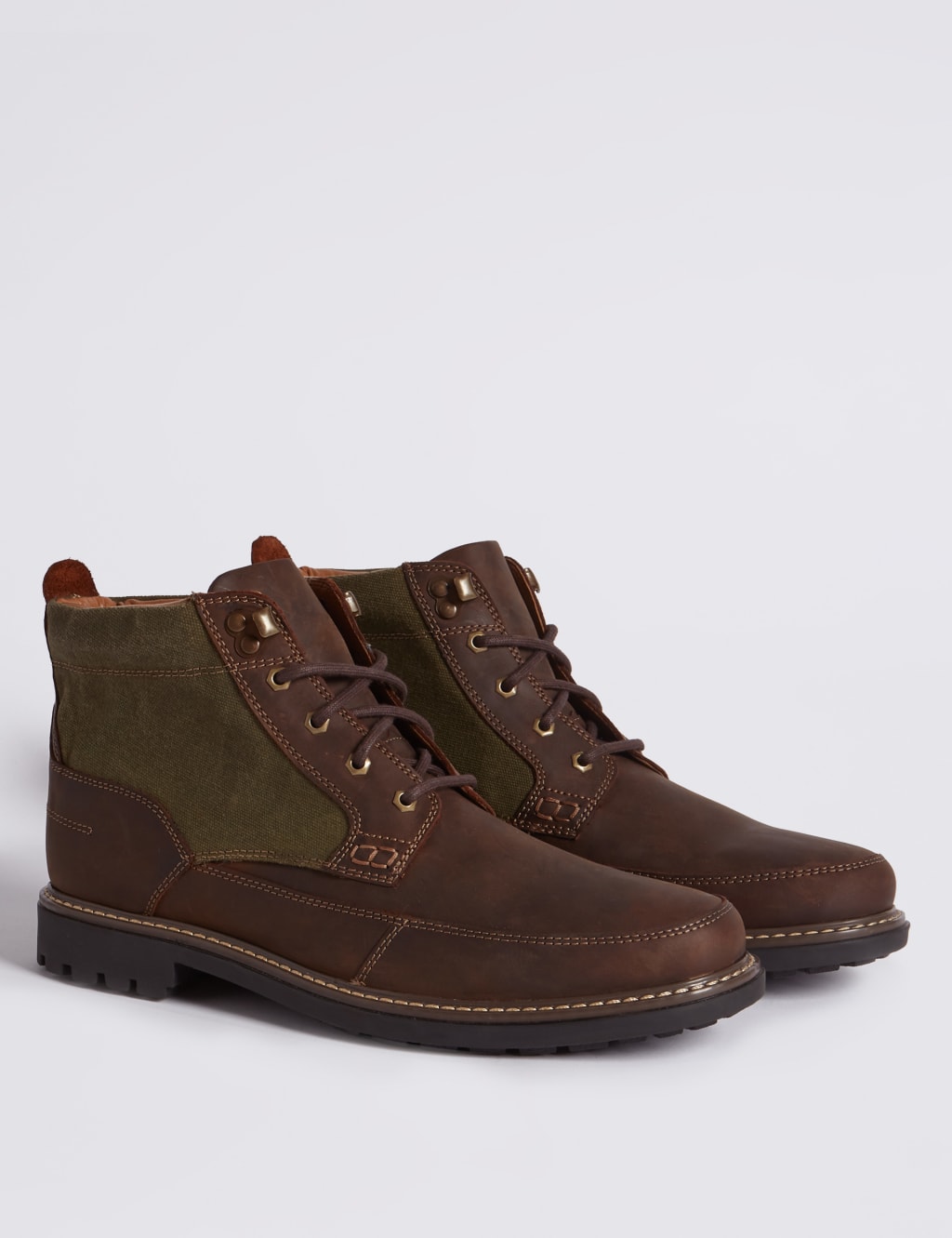 Leather Lace-up Boots 3 of 6