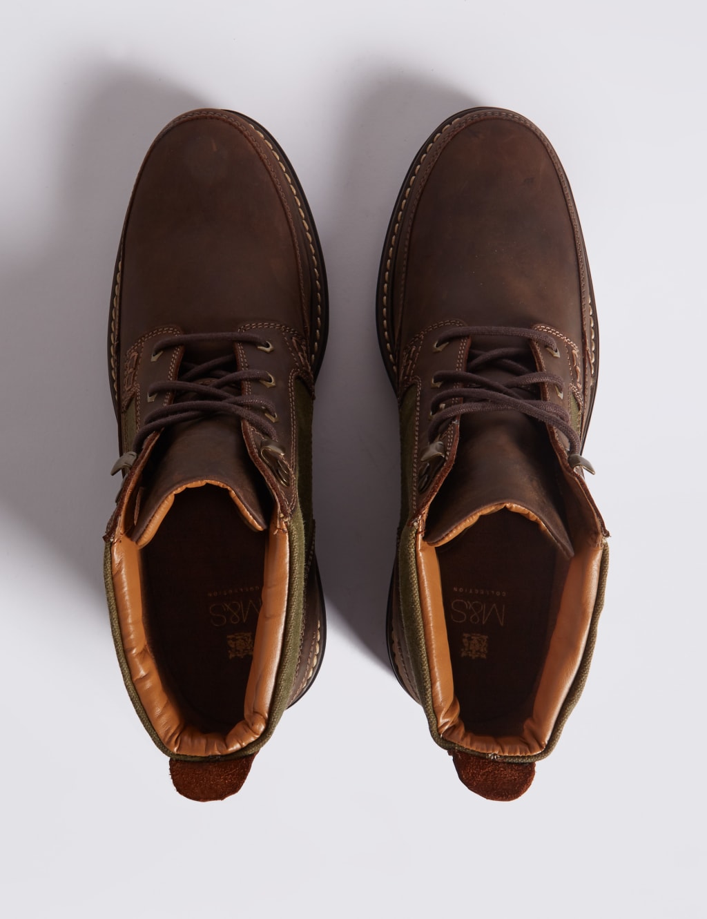 Leather Lace-up Boots 4 of 6