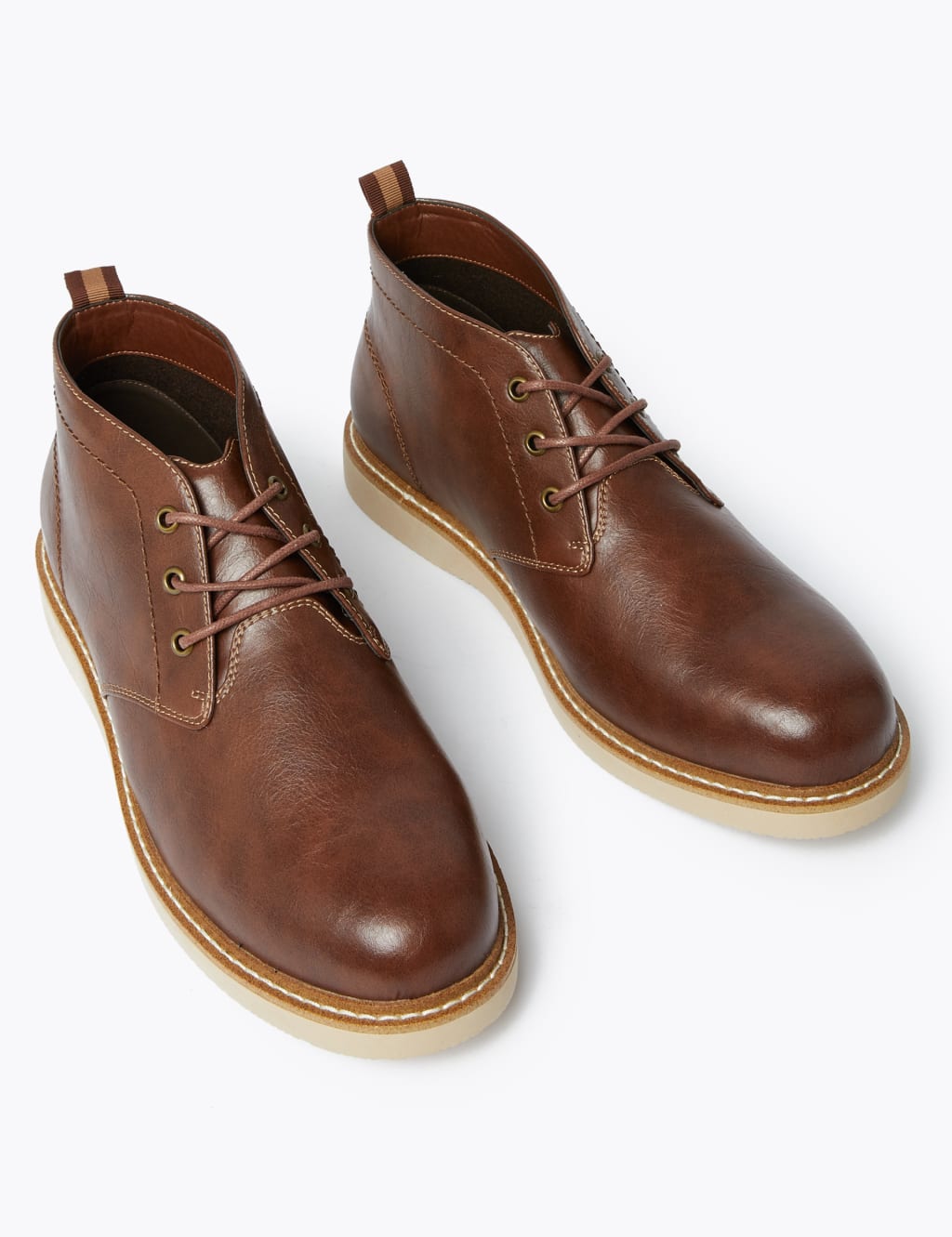 Wide fit desert boots discount