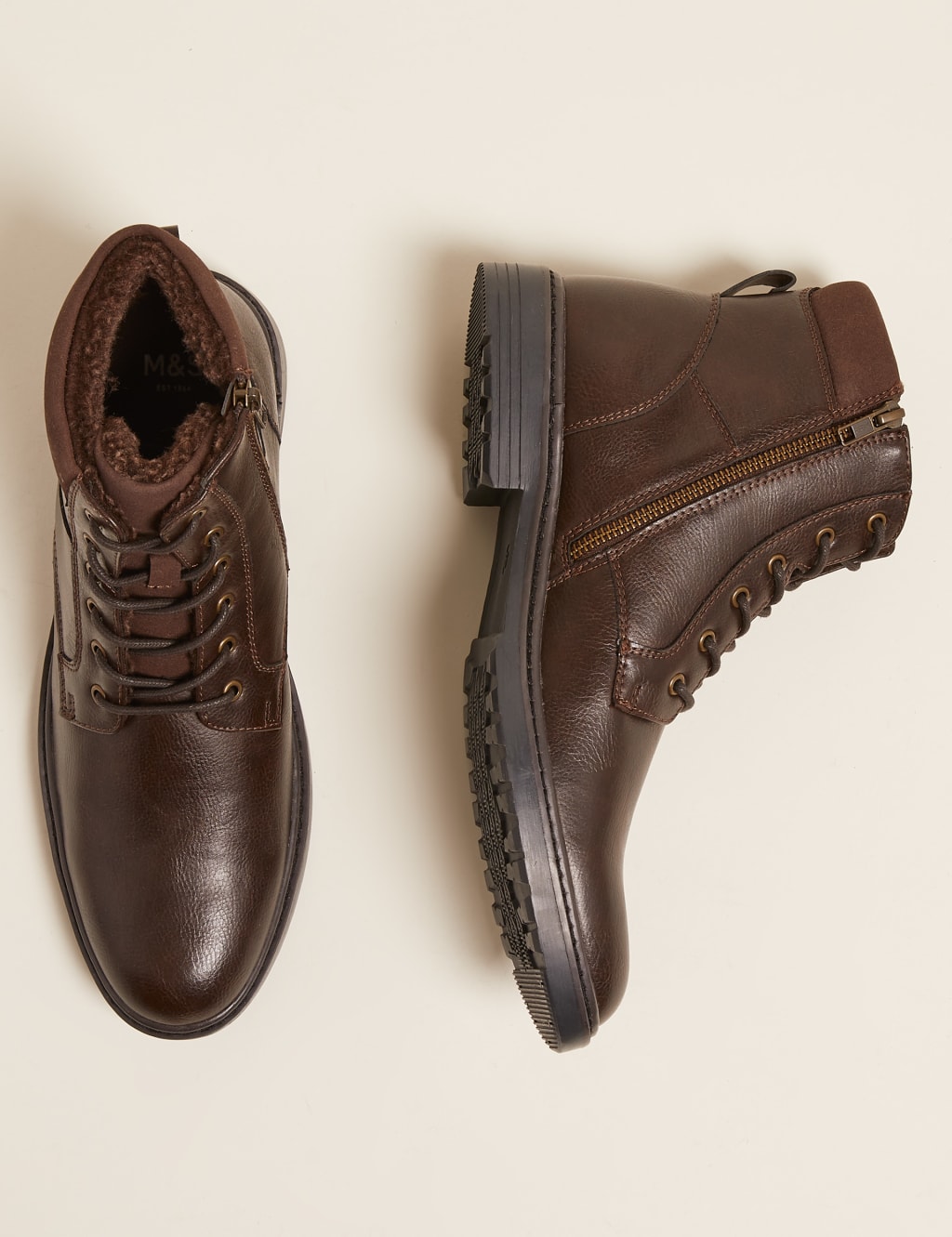 Fleece Lined Casual Boots 1 of 4