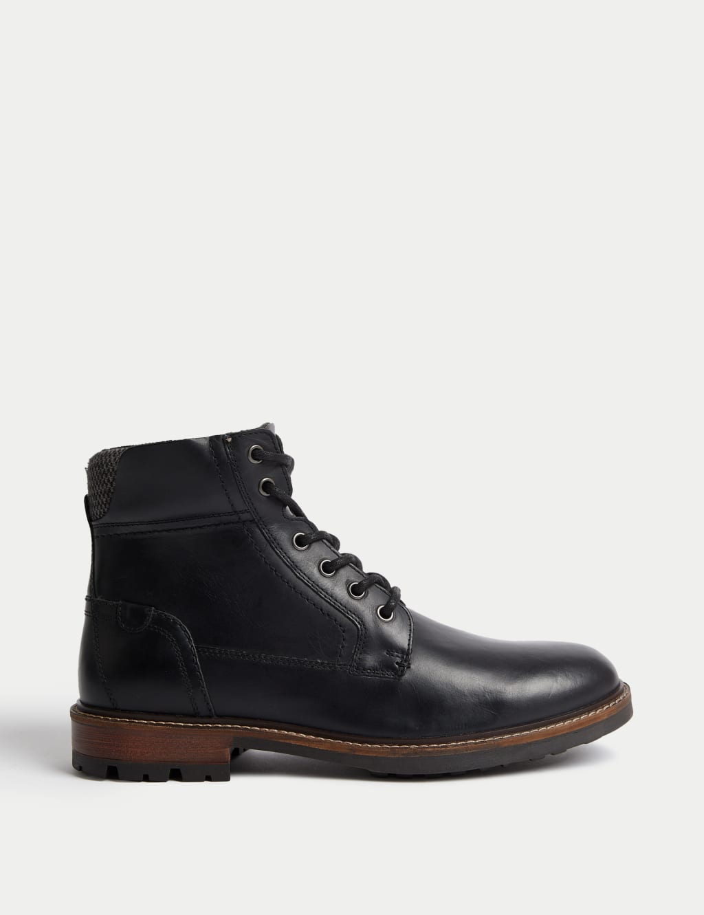 Mens black casual boots on sale