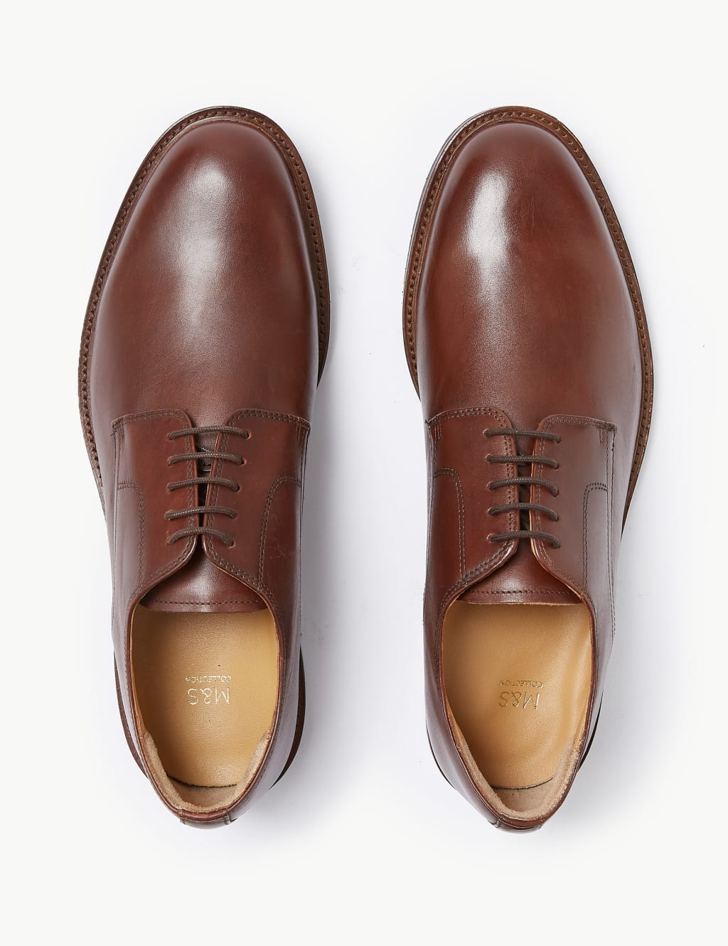 Leather Lace-up Derby Shoes 4 of 6