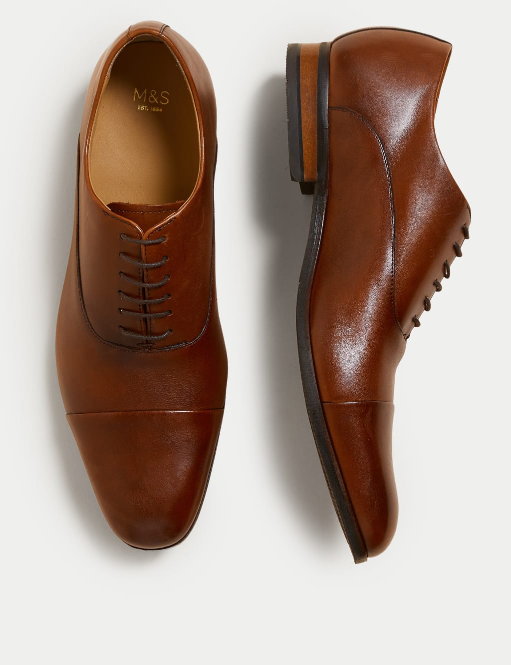Leather Oxford Shoes 3 of 5