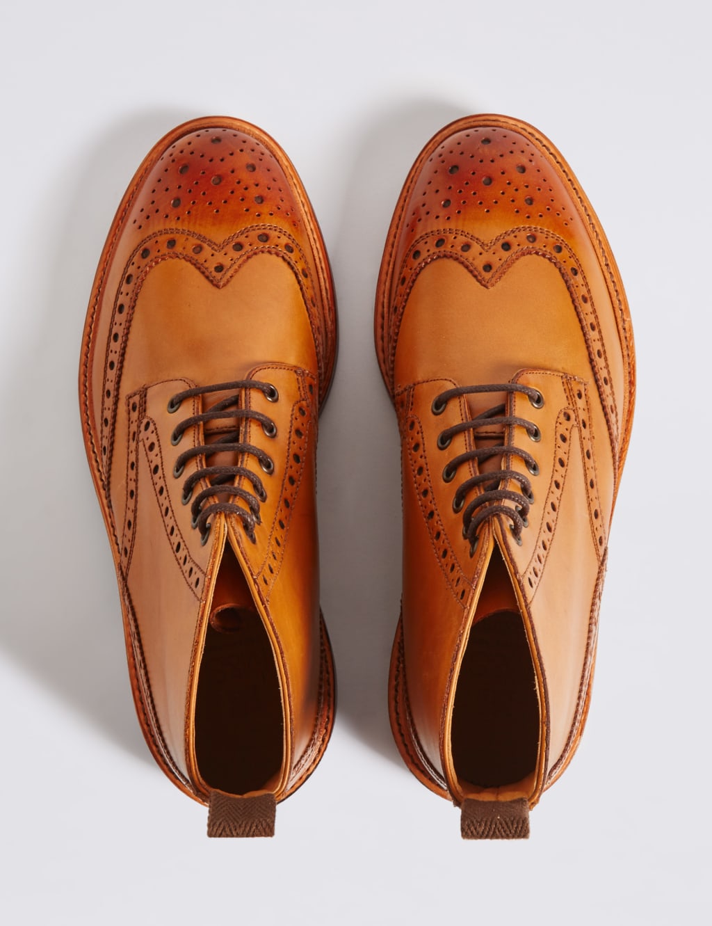 Leather Brogue Boots 5 of 7