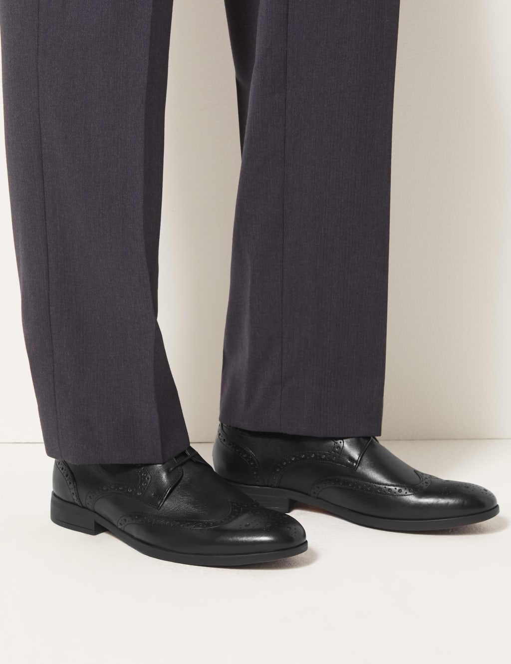 Airflex™ Leather Brogues 1 of 6