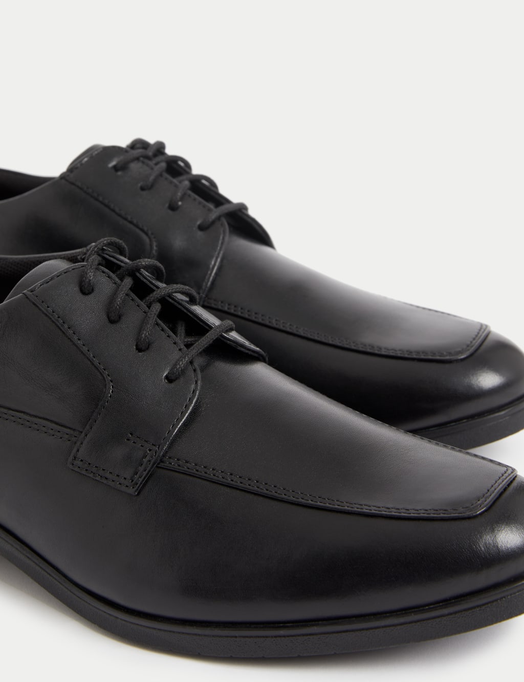 Wide Fit Leather Derby Shoes M S Collection M S