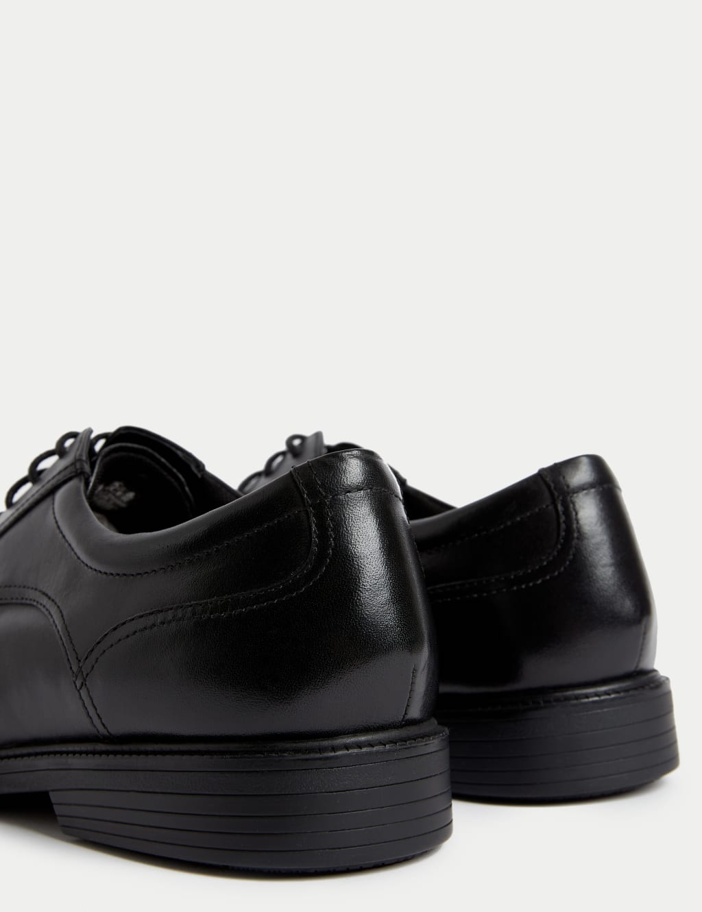 Wide Fit Airflex Leather Derby Shoes M S Collection M S