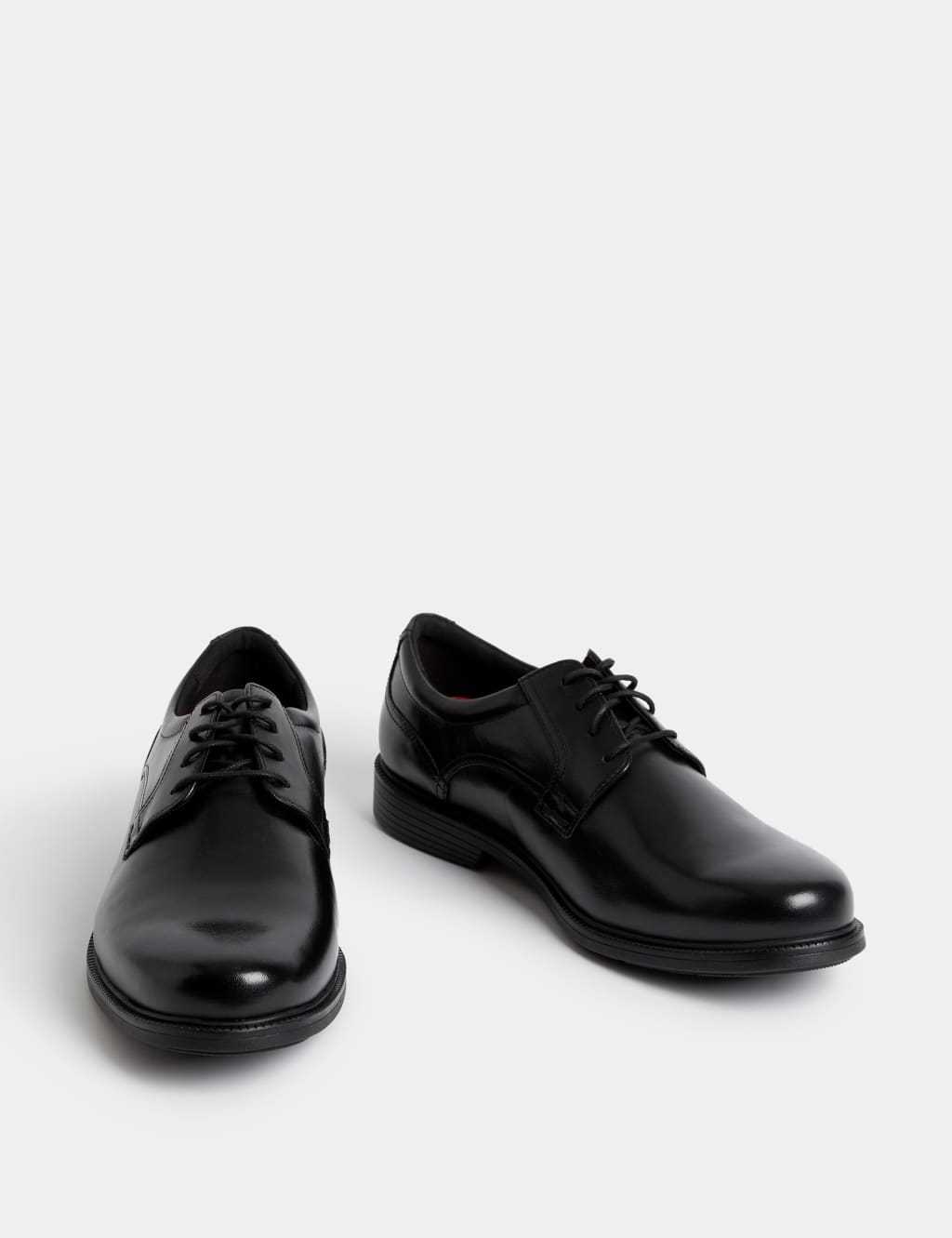 Wide Fit Airflex Leather Derby Shoes M S Collection M S