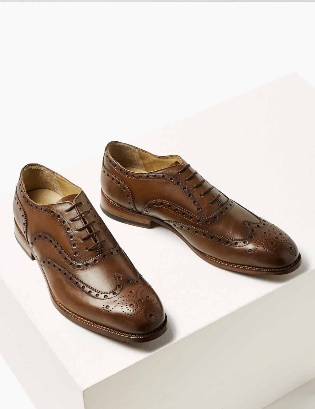 Leather Brogue Shoes 3 of 6
