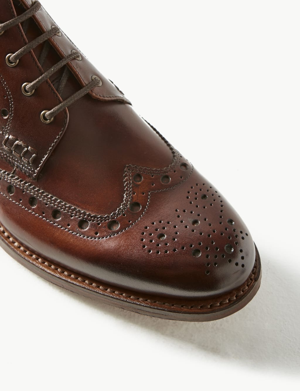 Leather Brogue Boots 4 of 6