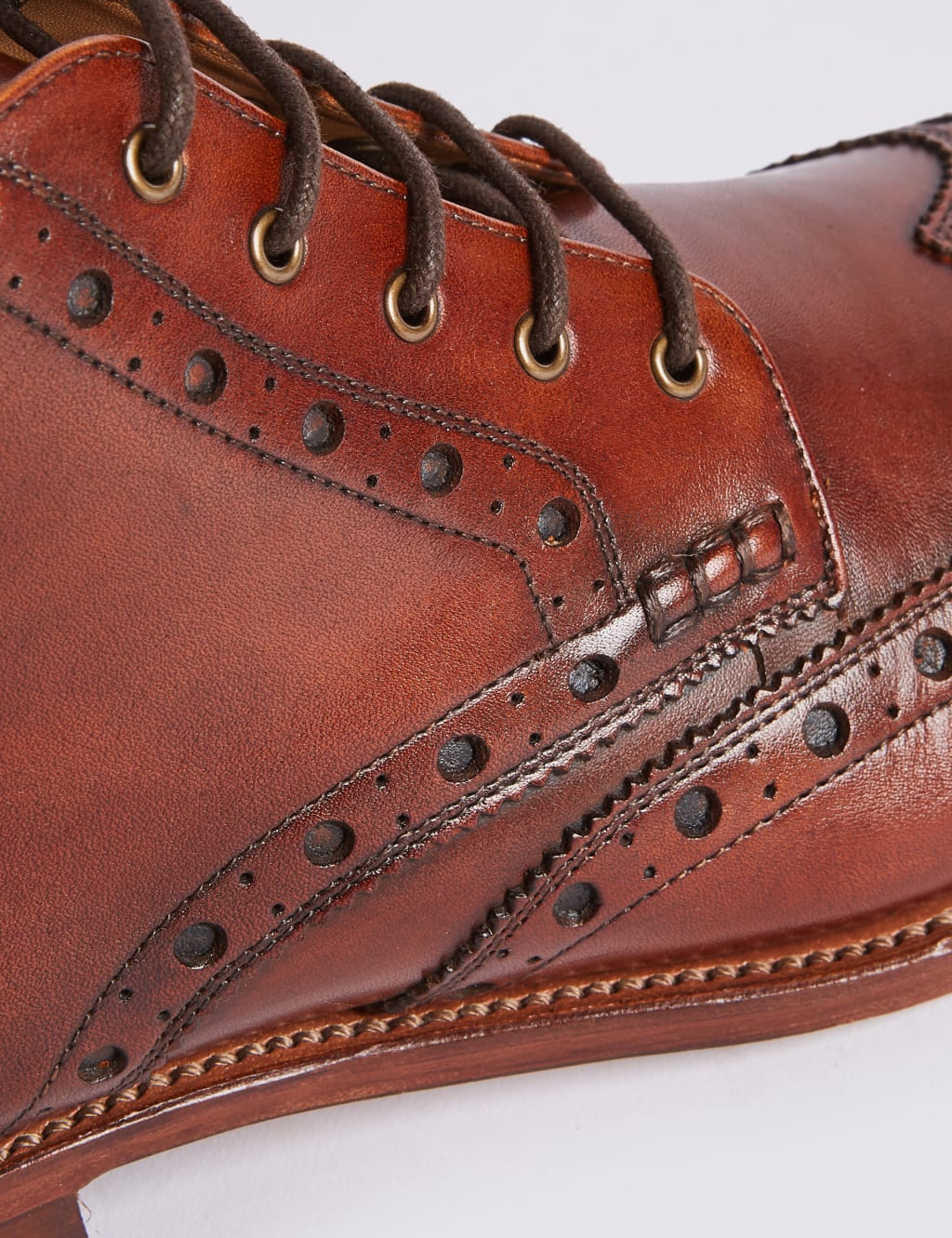 Leather Brogue Boots 6 of 6