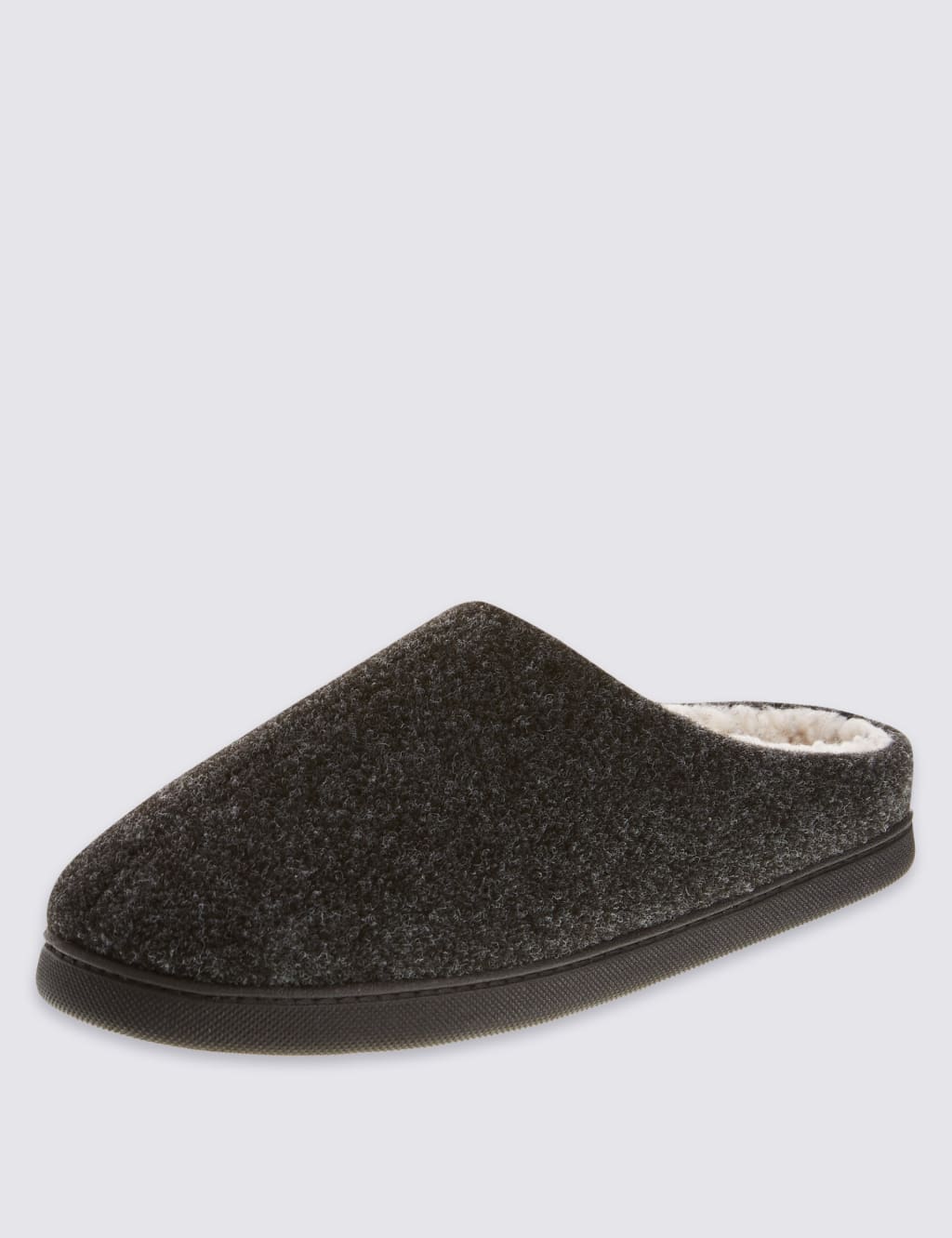 Felt mule slippers hot sale