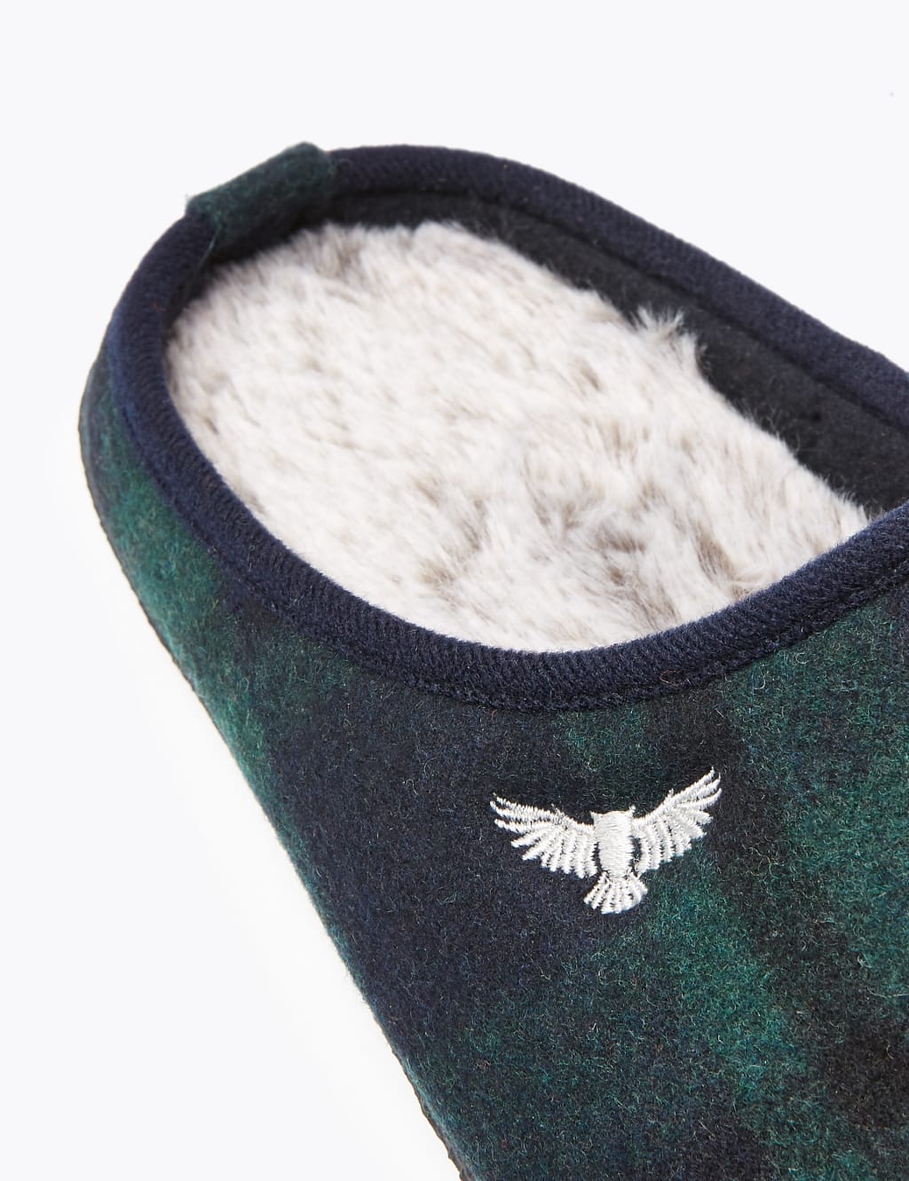 Checked Mule Slippers 4 of 5