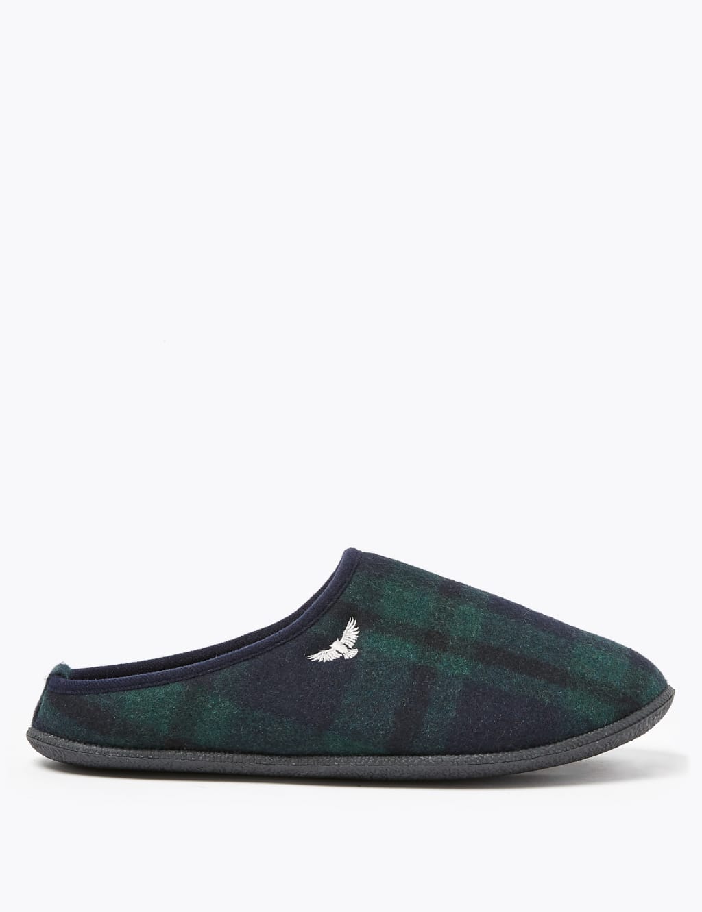 Checked Mule Slippers 2 of 5