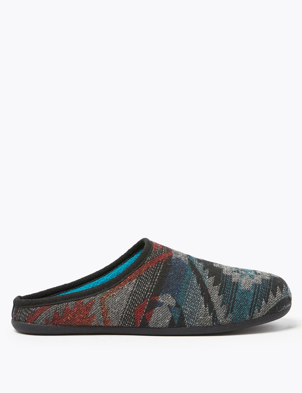 Aztec Pattern Mule Slippers 2 of 5
