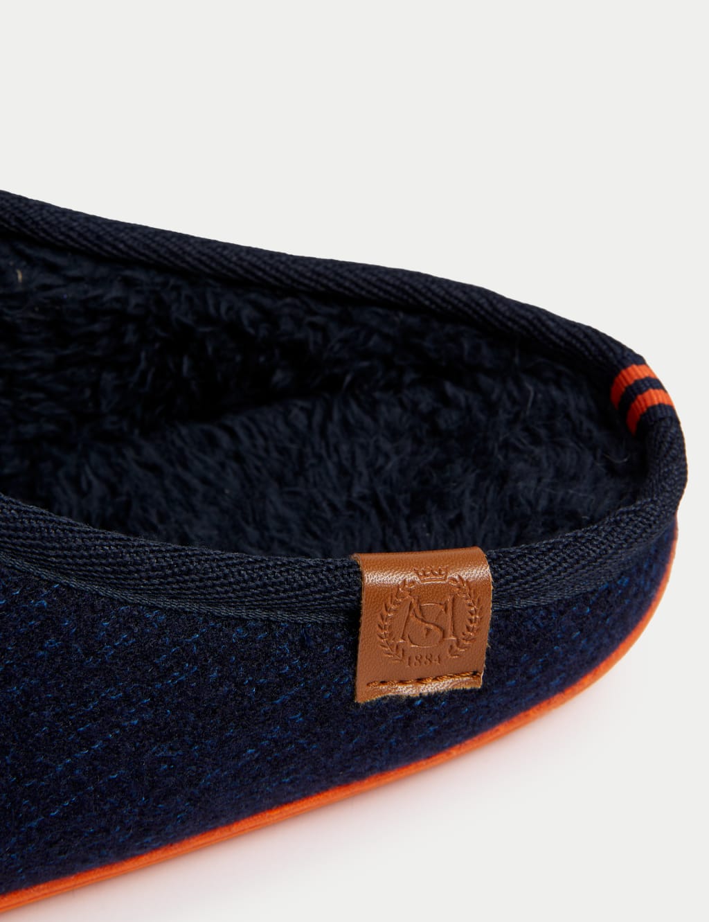 Fleece Lined Mule Slippers with Freshfeet™ 3 of 4