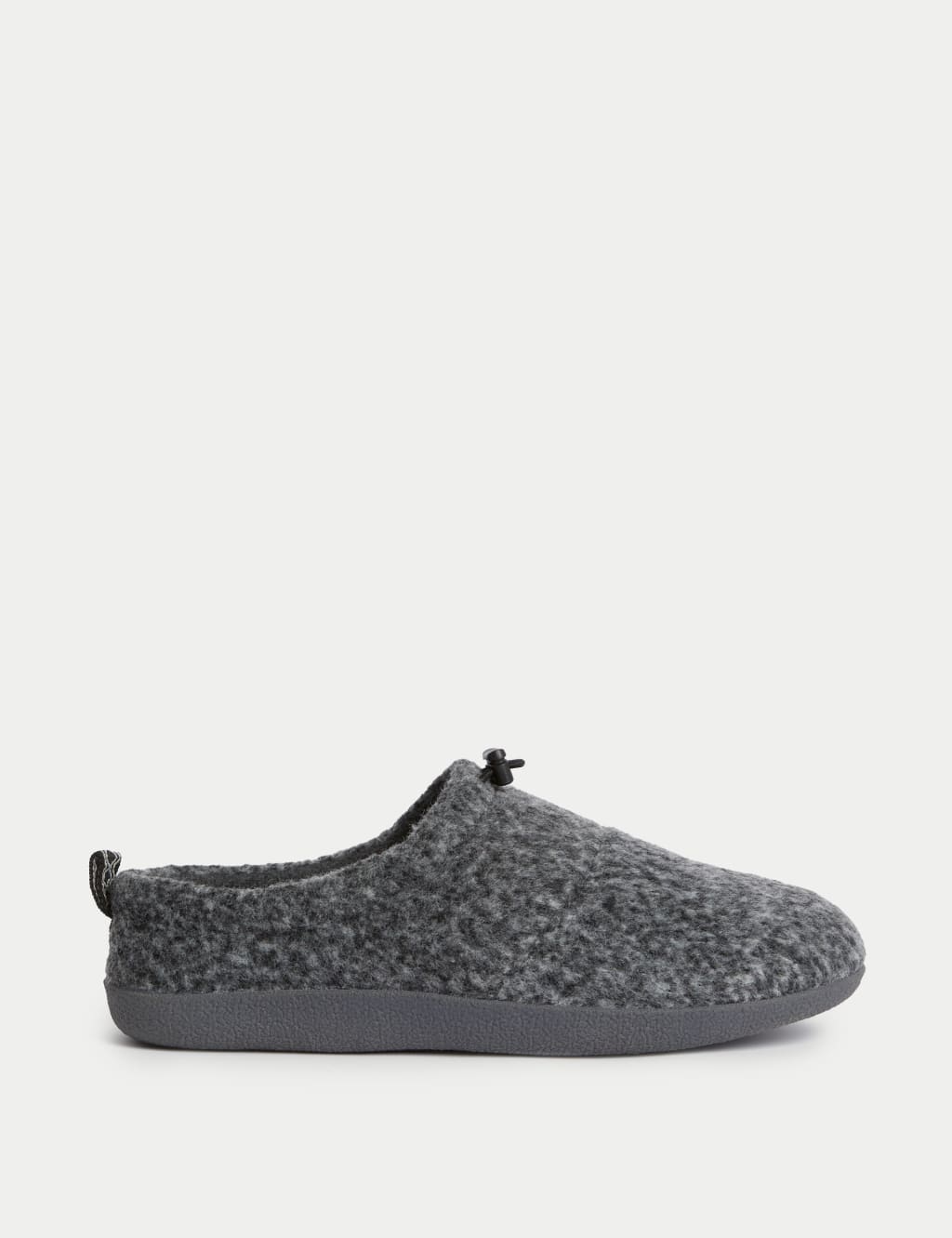 Fleece Lined Mule Slippers with Freshfeet M S Collection M S