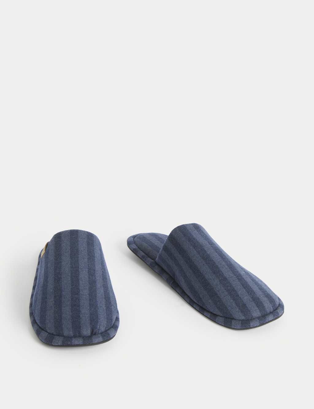 Striped Mule Slippers with Freshfeet™ 2 of 4