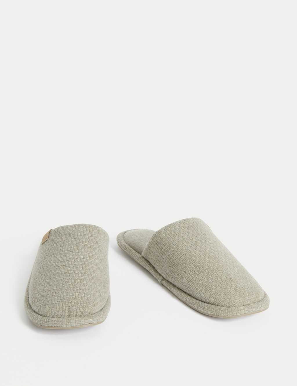 Textured Mule Slippers with Freshfeet™ 2 of 4