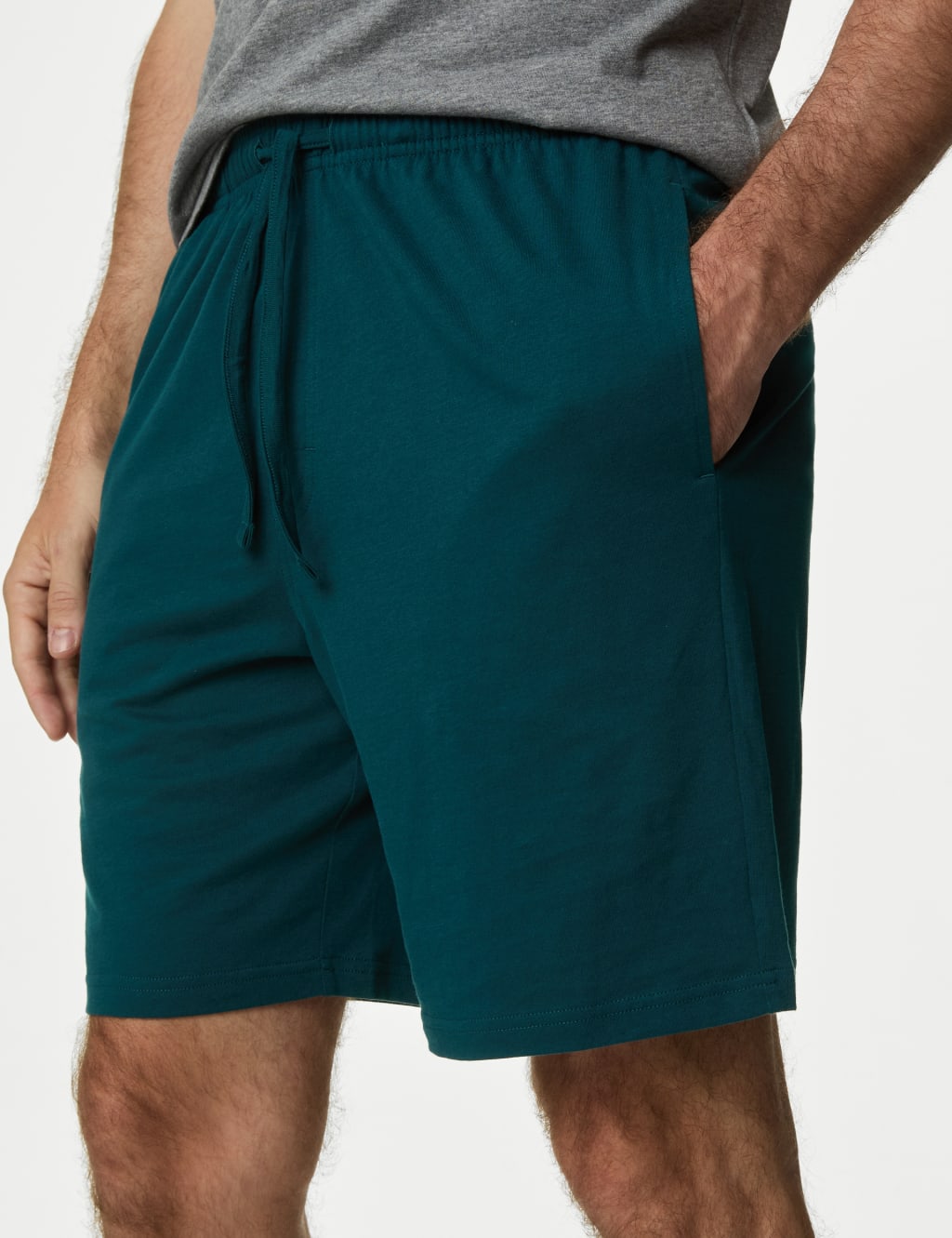 2pk Pure Cotton Jersey Pyjama Shorts 3 of 5