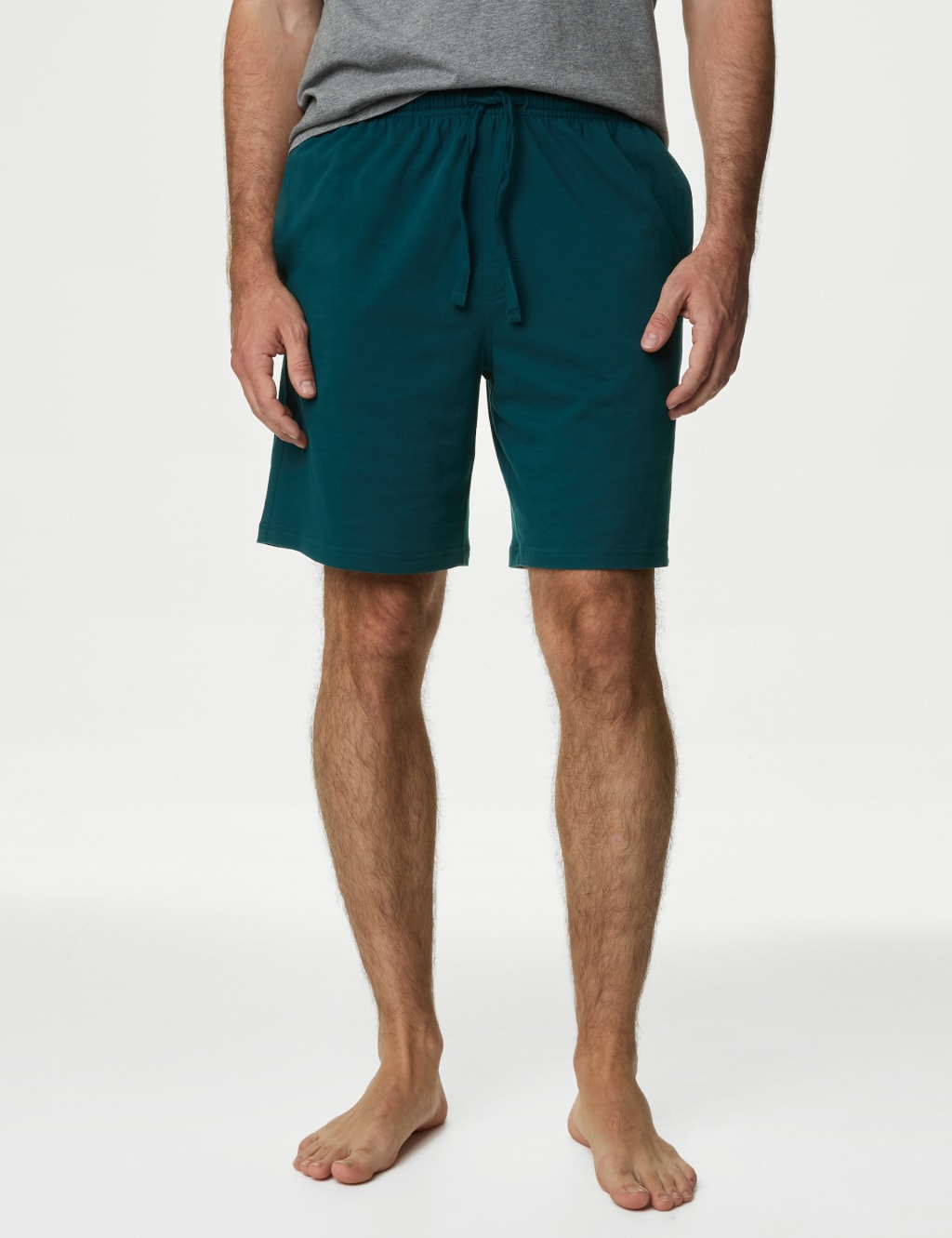 2pk Pure Cotton Jersey Pyjama Shorts 2 of 5