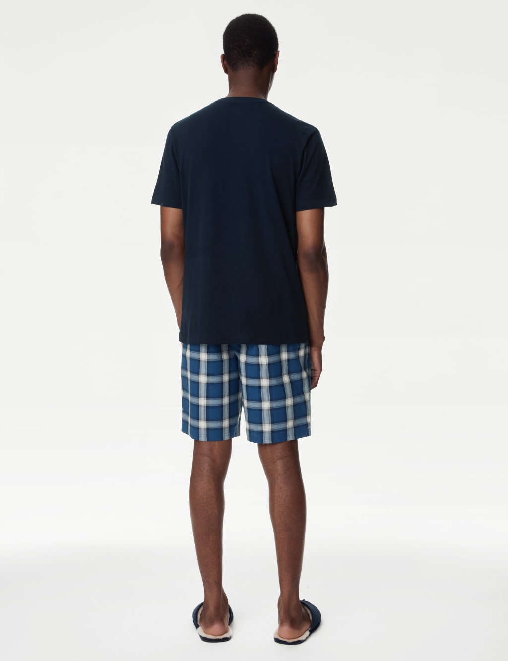 Pure Cotton Checked Pyjama Set 5 of 6