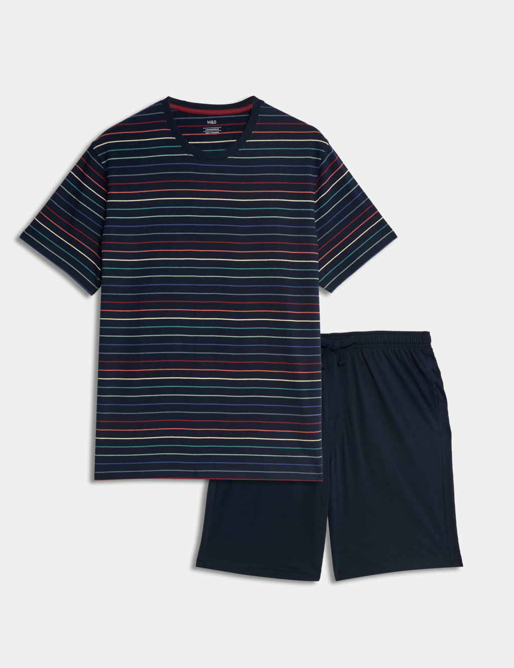 Pure Cotton Striped Pyjama Set 2 of 5