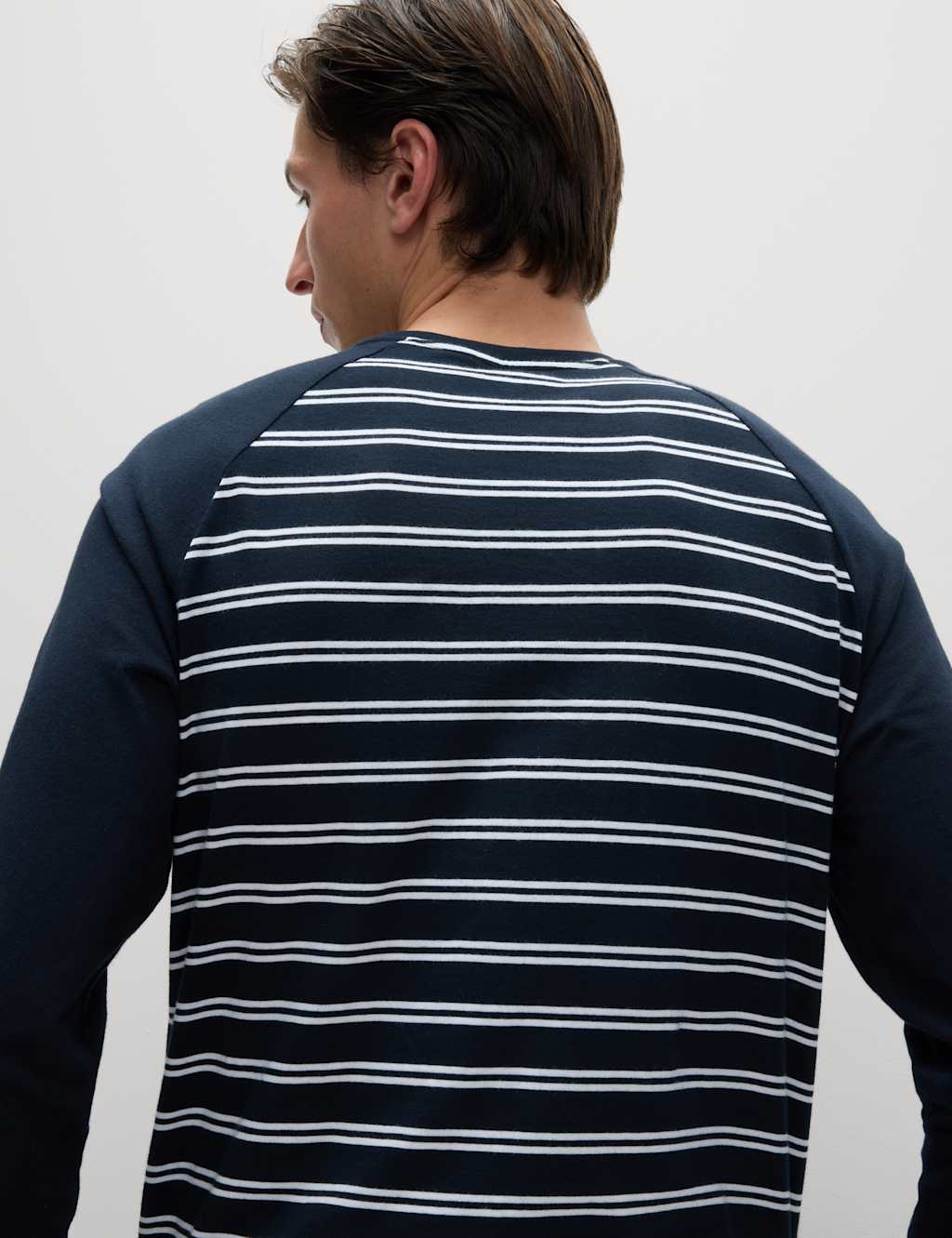 Pure Cotton Striped Pyjama Set 3 of 6