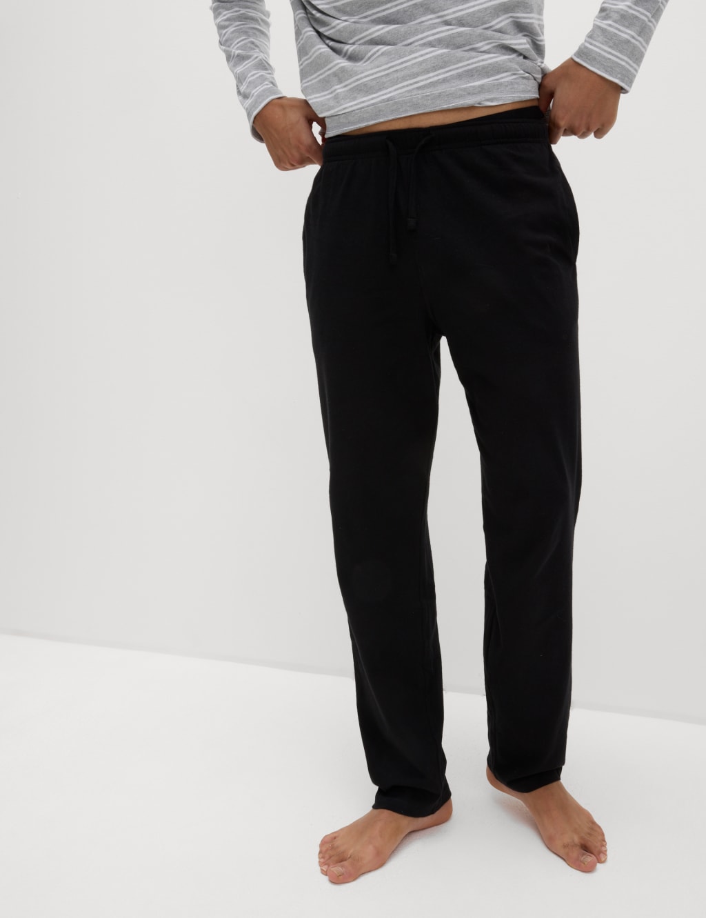 Pure Cotton Striped Pyjama Set 5 of 7