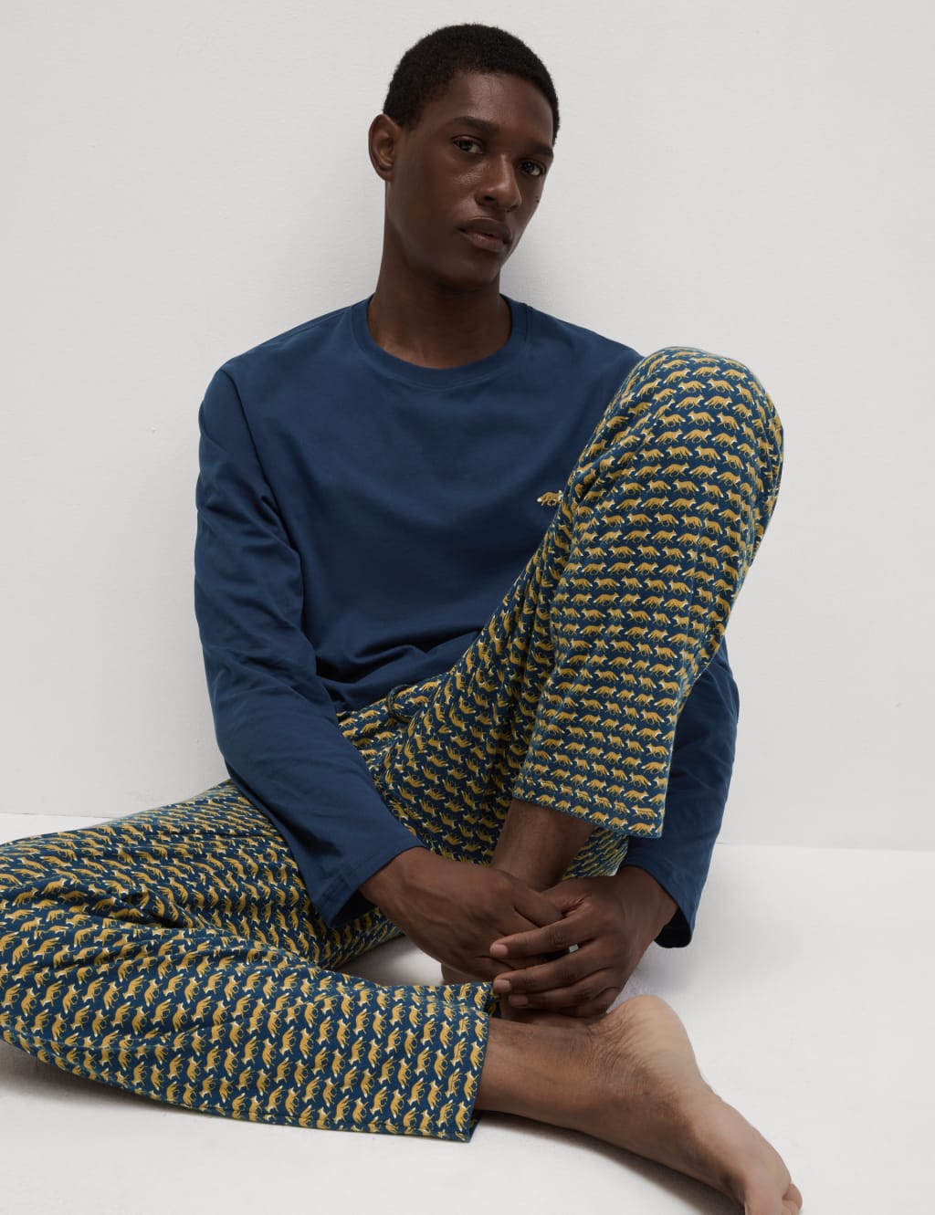 Fox print pajamas outlet