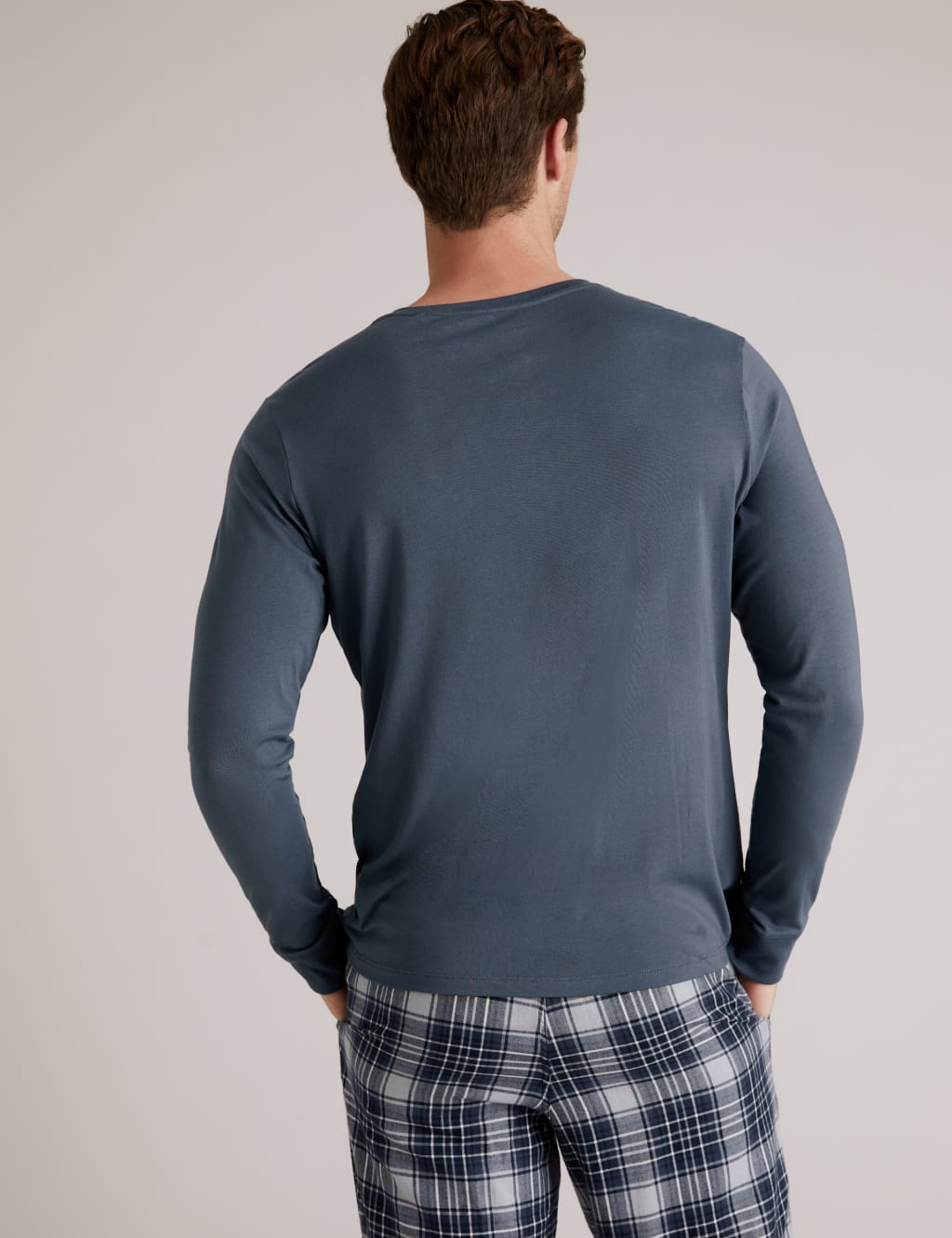 Premium Cotton Henley Pyjama Top 4 of 4