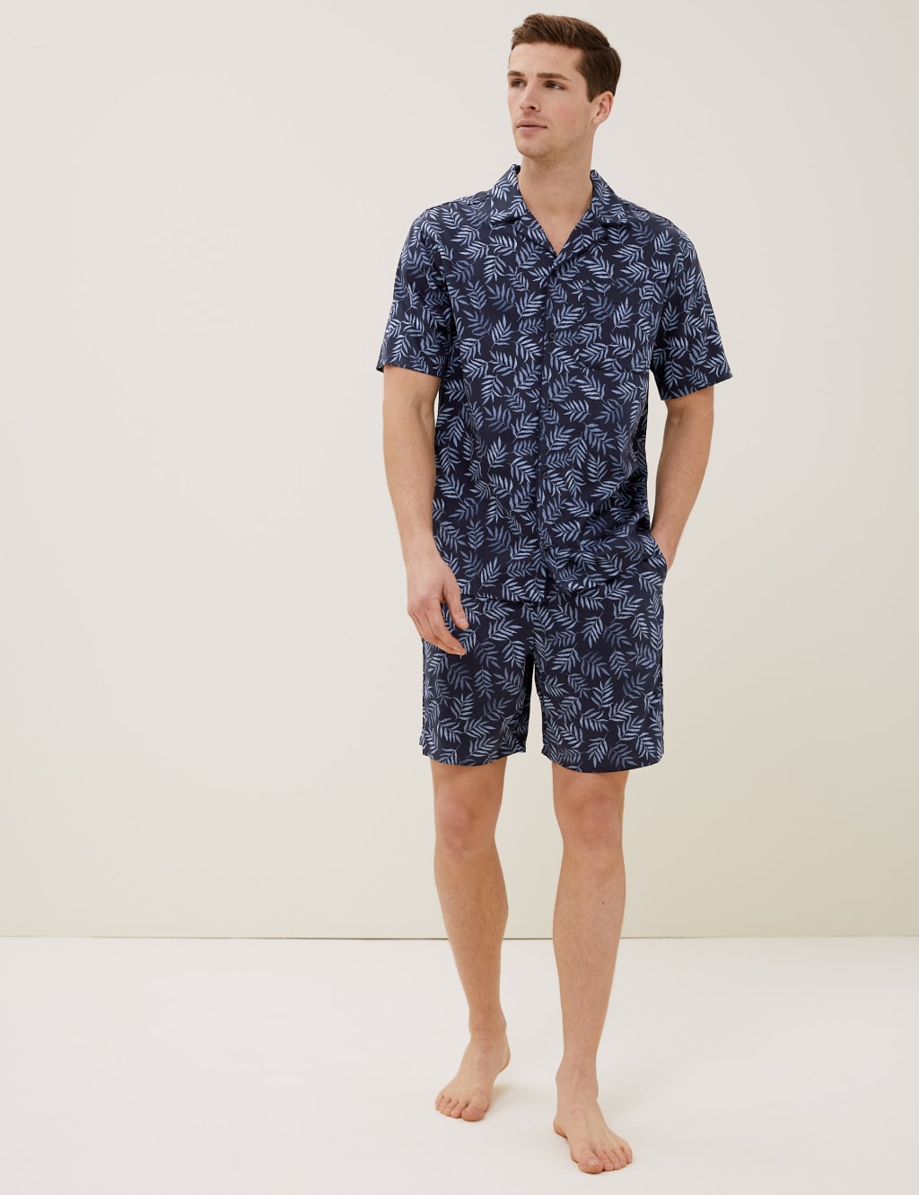 Cotton Tencel™ Woven Pyjama Top 1 of 4