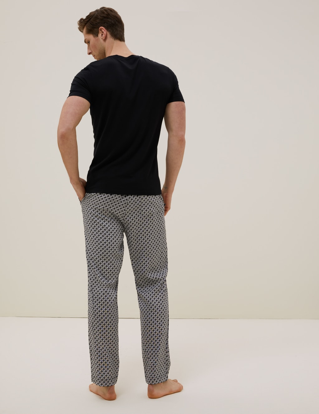 Cotton Tencel™ Woven Pyjama Bottoms 4 of 5