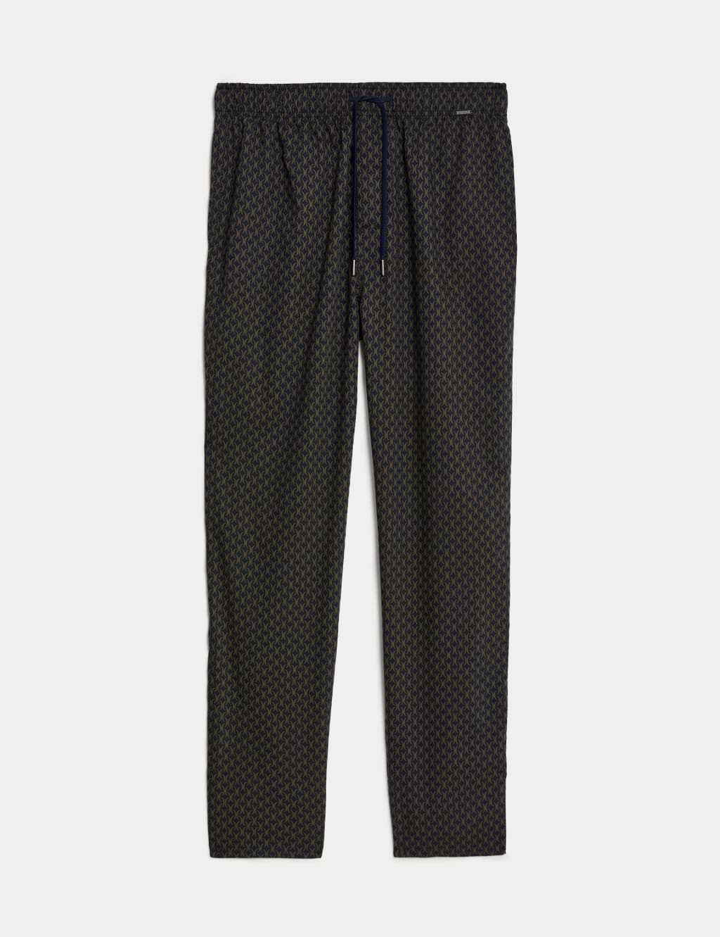Cotton Rich Geometric Pyjama Bottoms 1 of 1