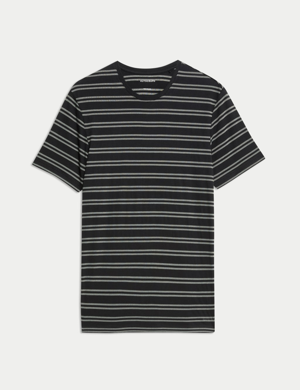 Supima® Cotton Modal Striped T-shirt Vest 2 of 4