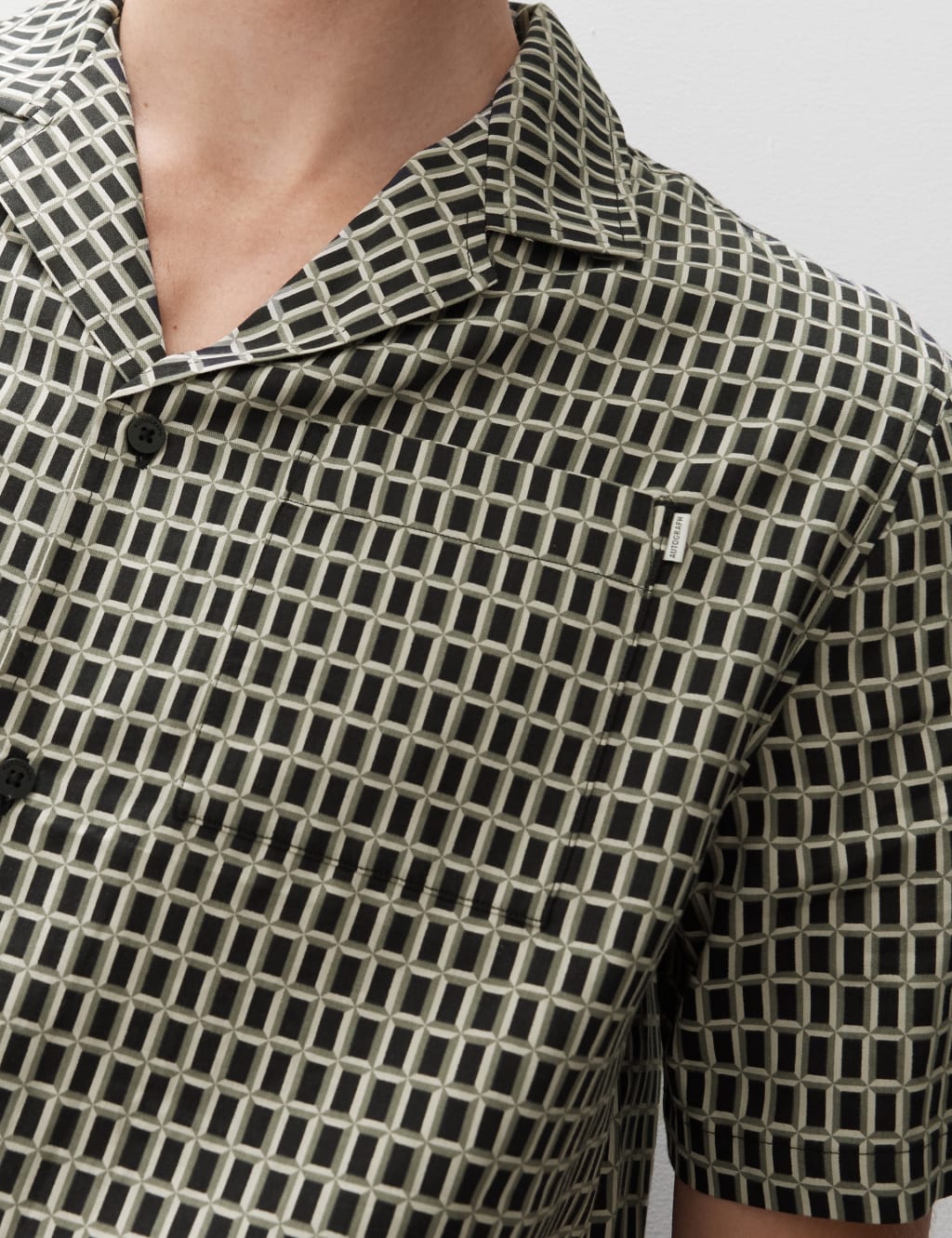 Cotton Rich Printed Pyjama Top 5 of 5