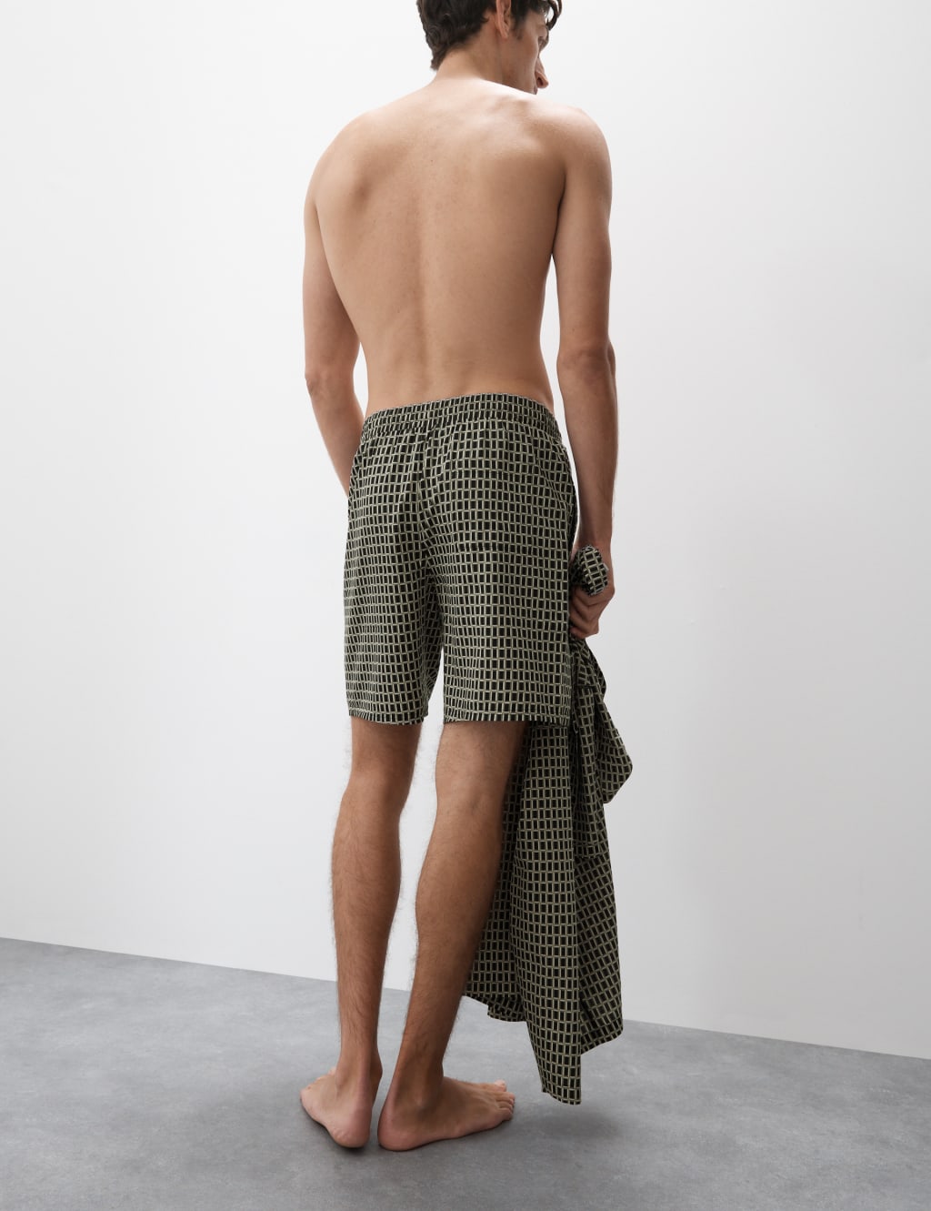 Cotton Rich Printed Pyjama Shorts 5 of 5