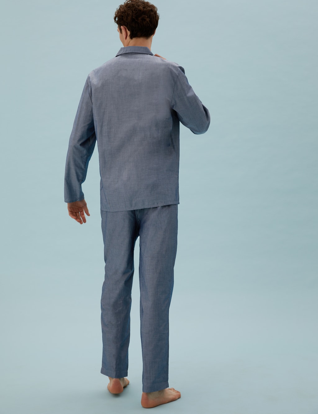 Cotton Chambray Pyjama Set 4 of 5