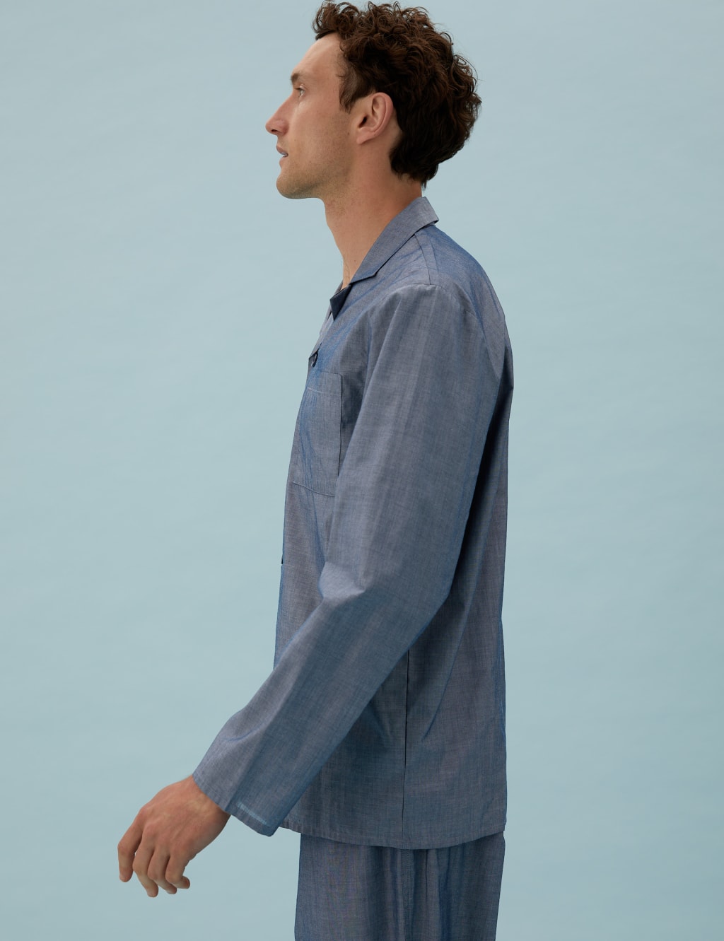 Cotton Chambray Pyjama Set 5 of 5