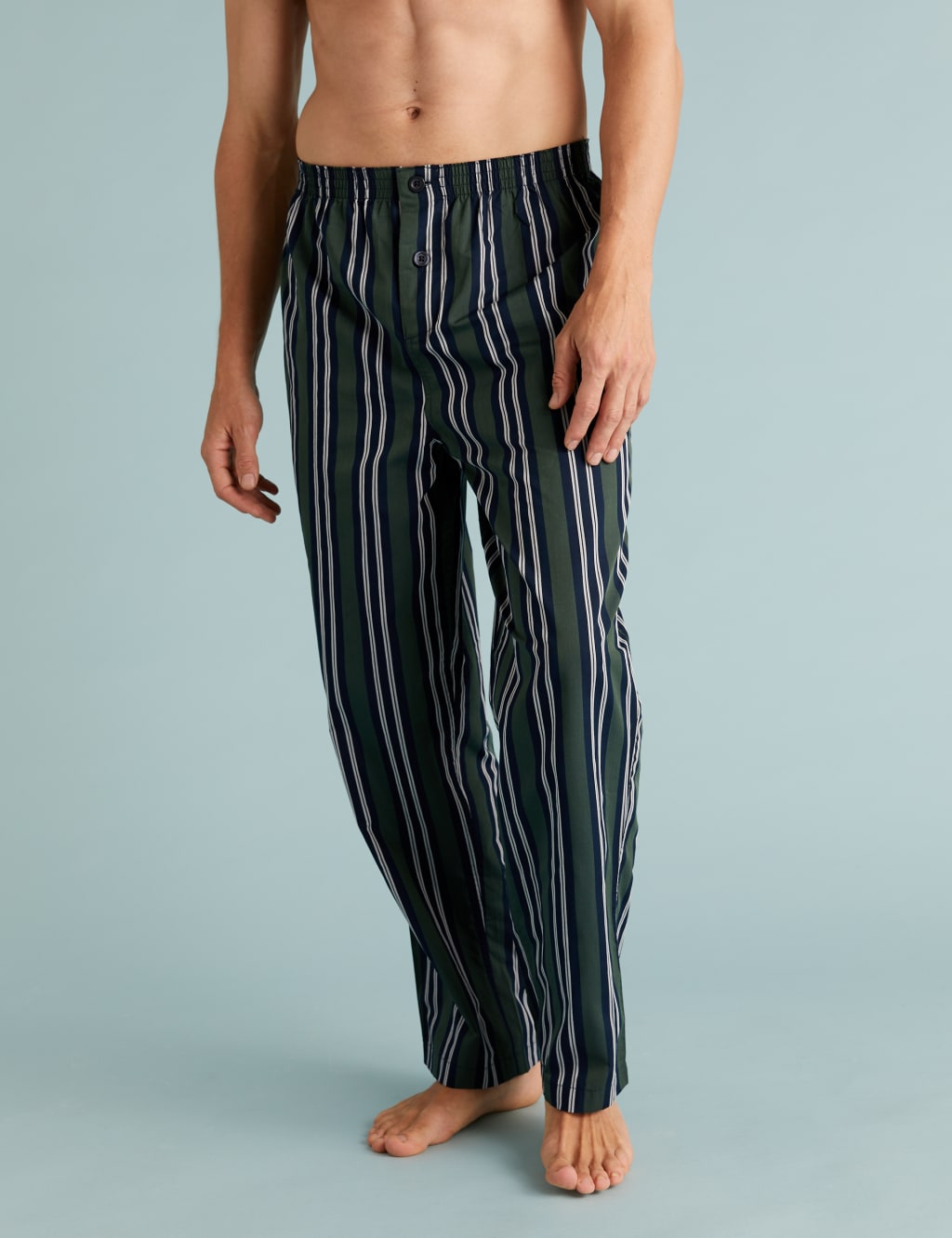 Cotton Striped Pyjama Set 5 of 5