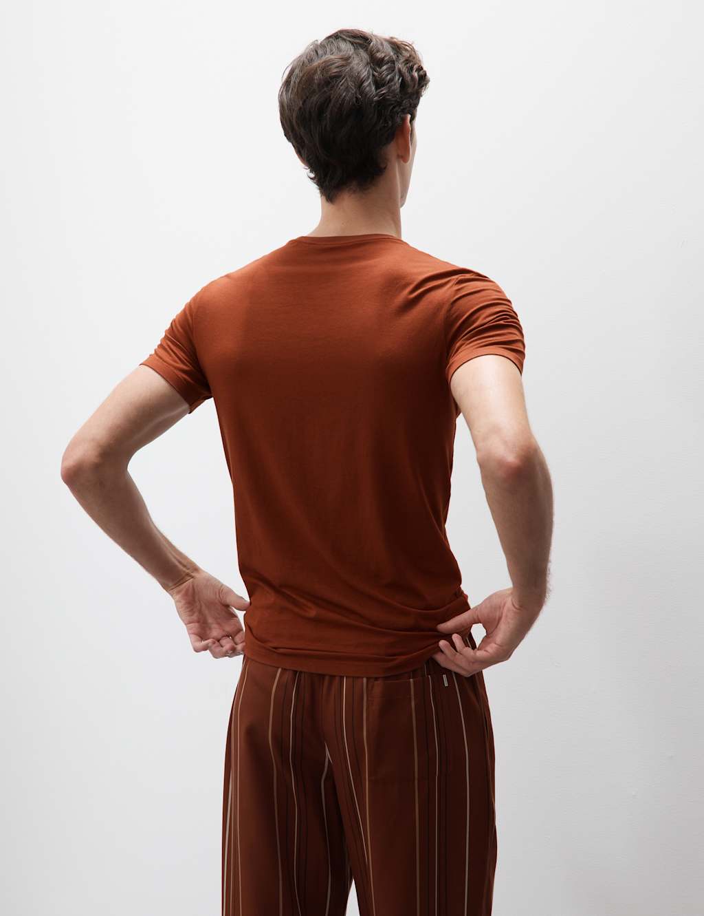 Supima® Cotton Blend T-Shirt Vest 6 of 6