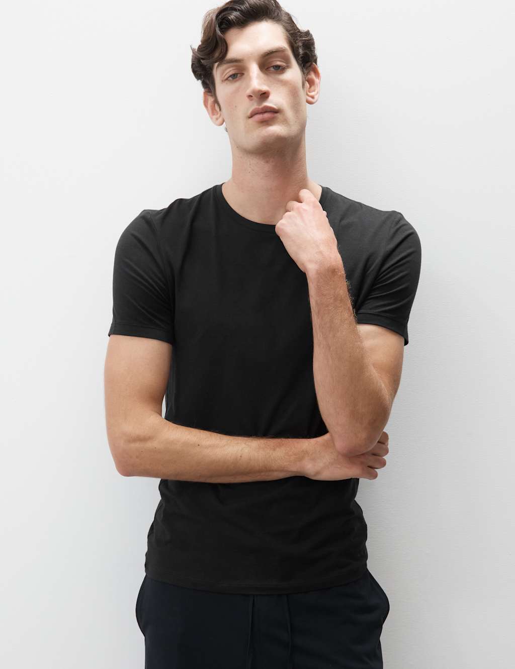 Supima® Cotton Blend T-Shirt Vest 5 of 5