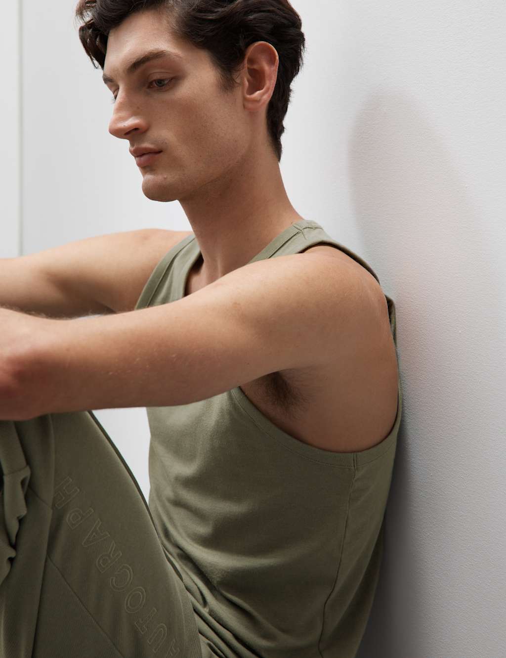 Supima® Cotton Modal Sleeveless Vest 4 of 7