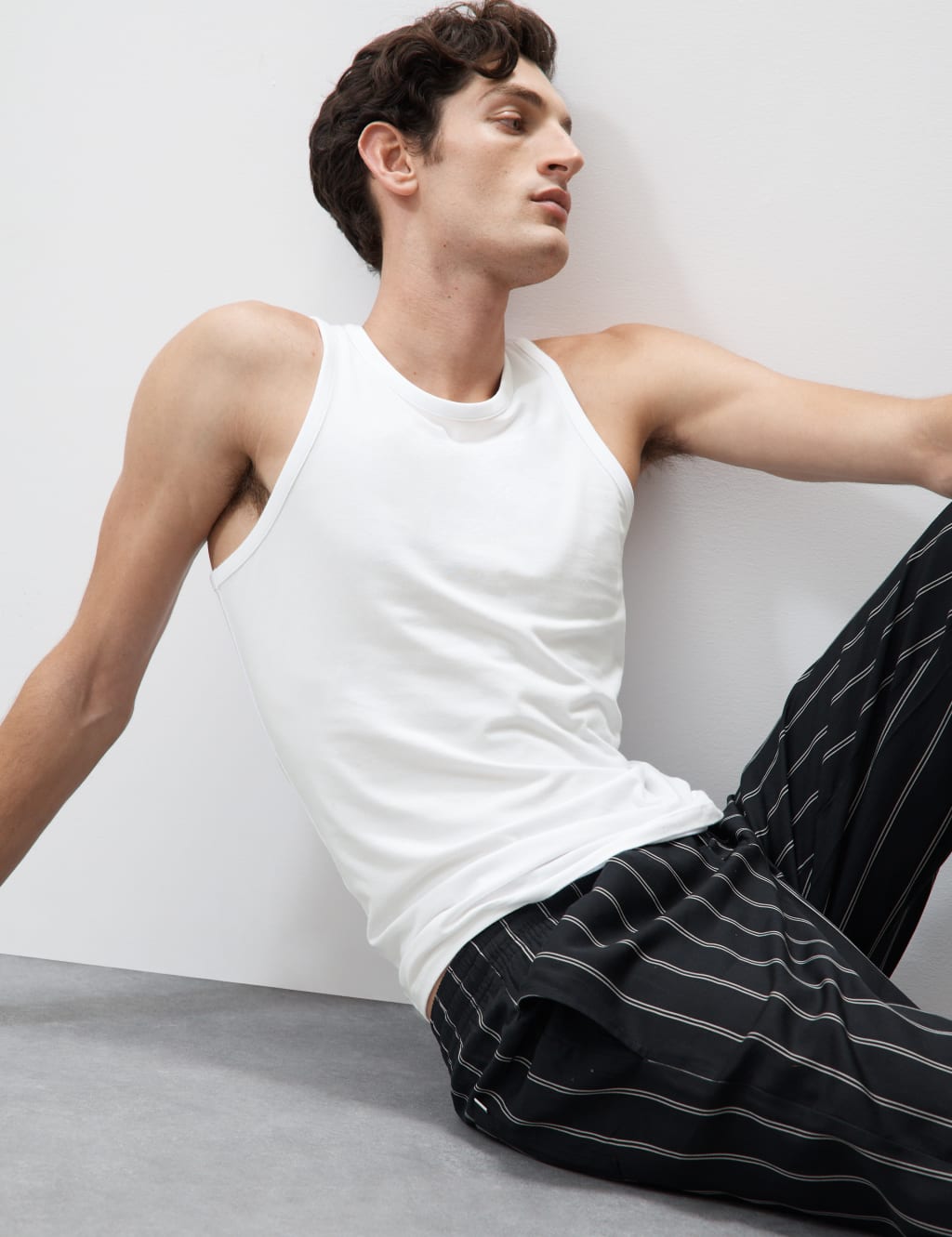 Supima® Cotton Modal Sleeveless Vest 7 of 7