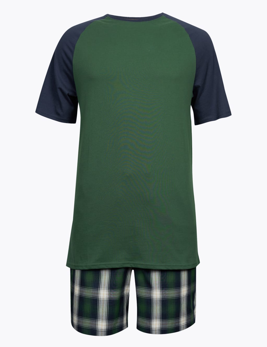 Big & Tall Pure Cotton Checked Pyjama Set 2 of 4