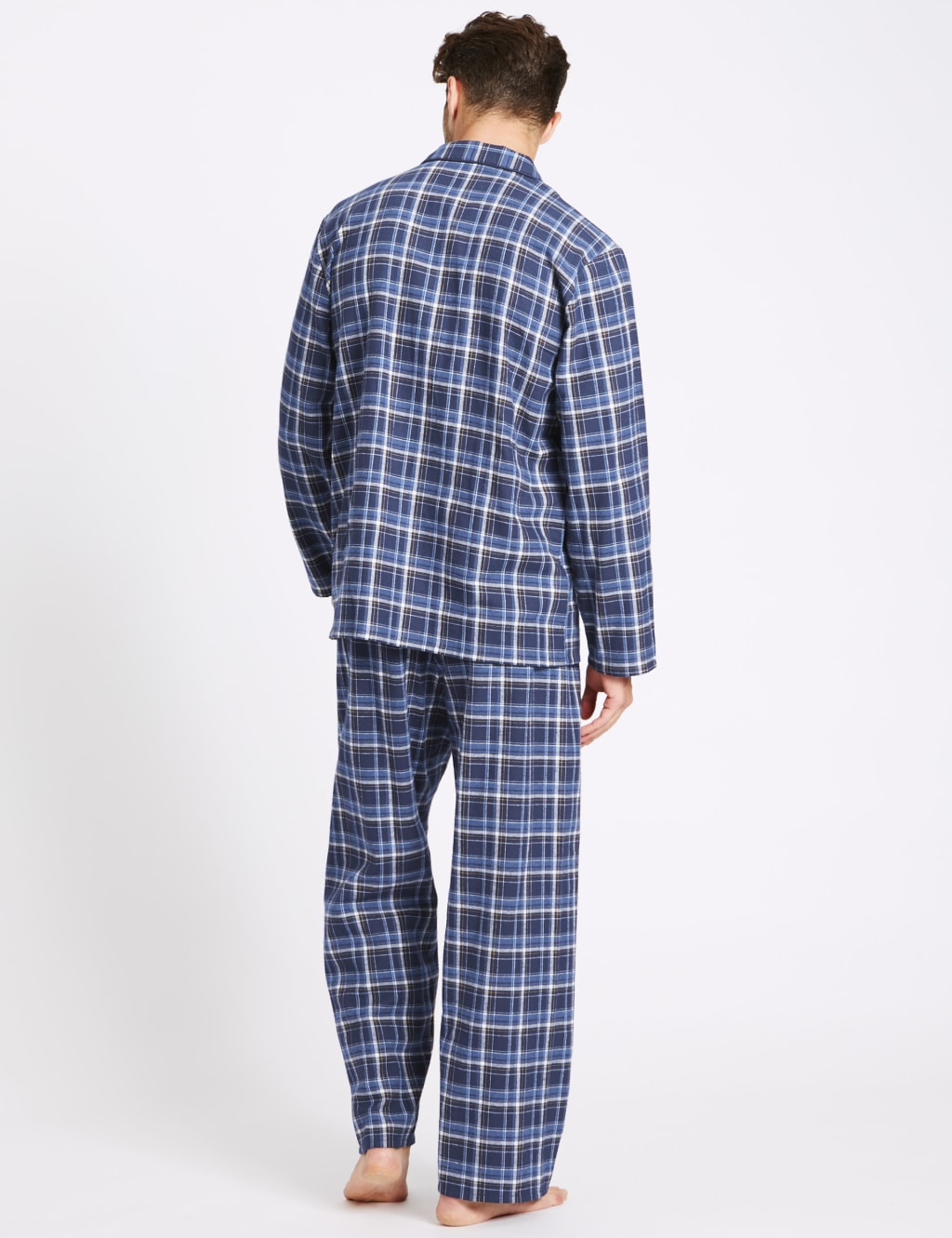 Big & Tall Pure Brushed Cotton Pyjama Set 3 of 6
